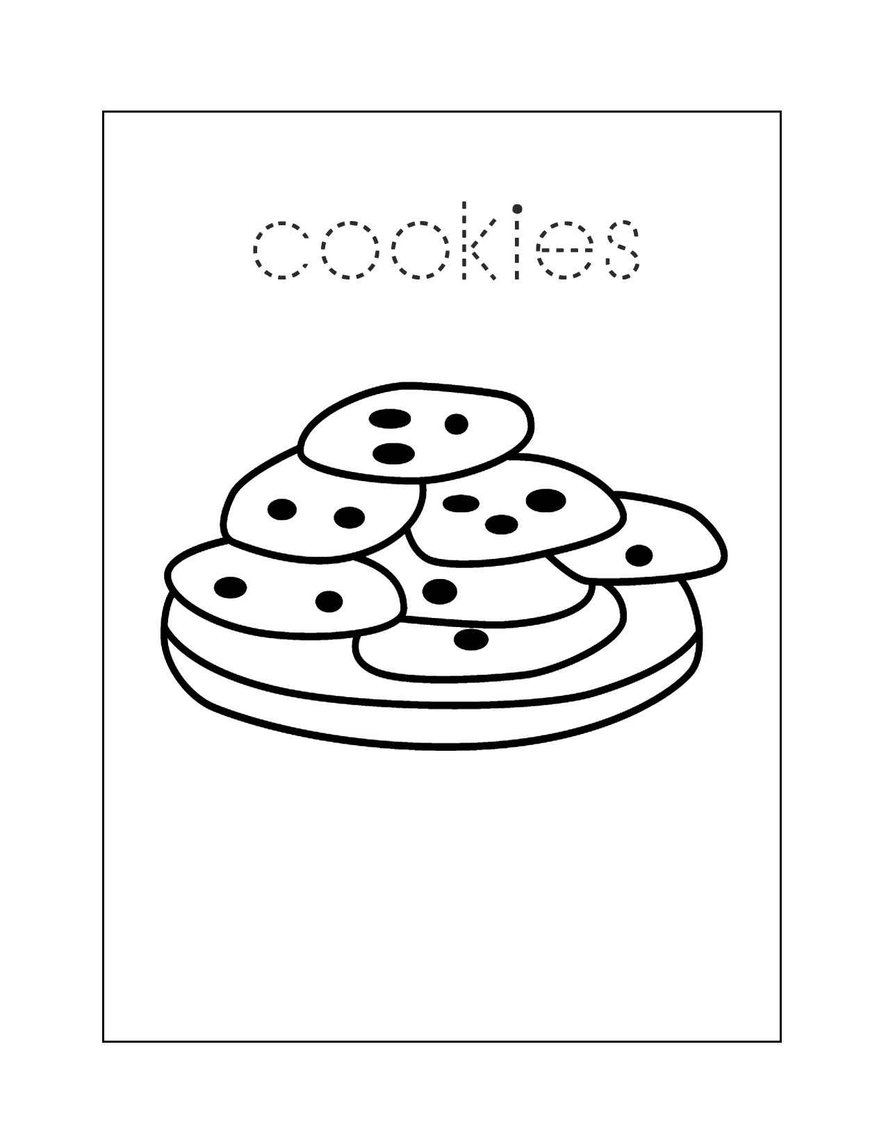 Cookies Coloring Pages Printable Coloring Pages FREE
