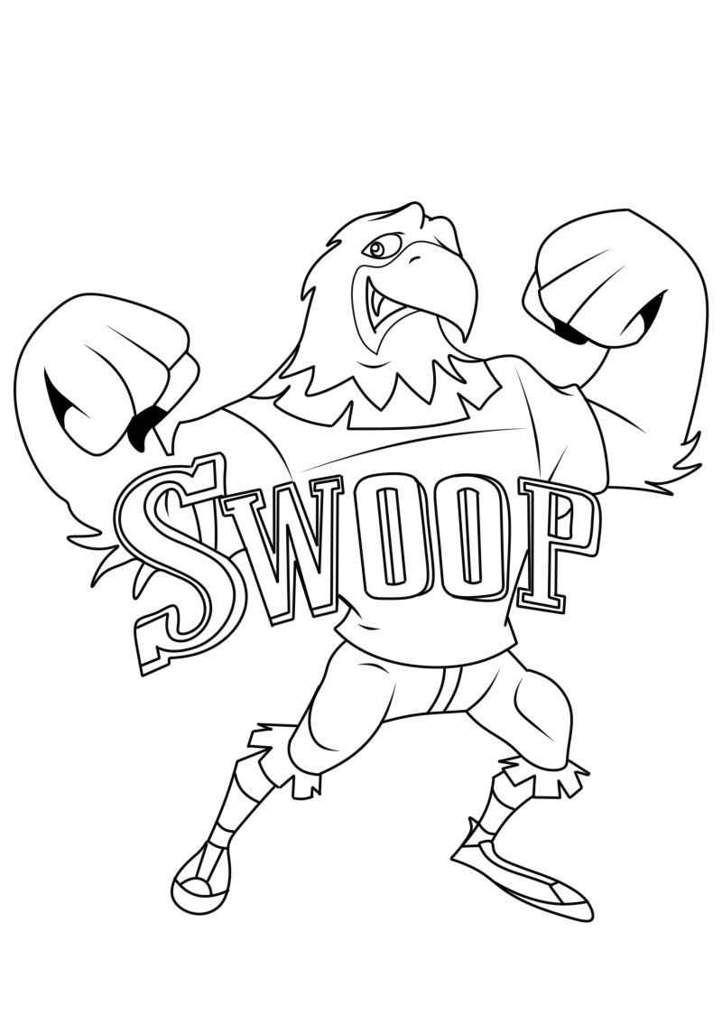 Cool Philadelphia Eagles Coloring Page Download Print Or Color Online For Free