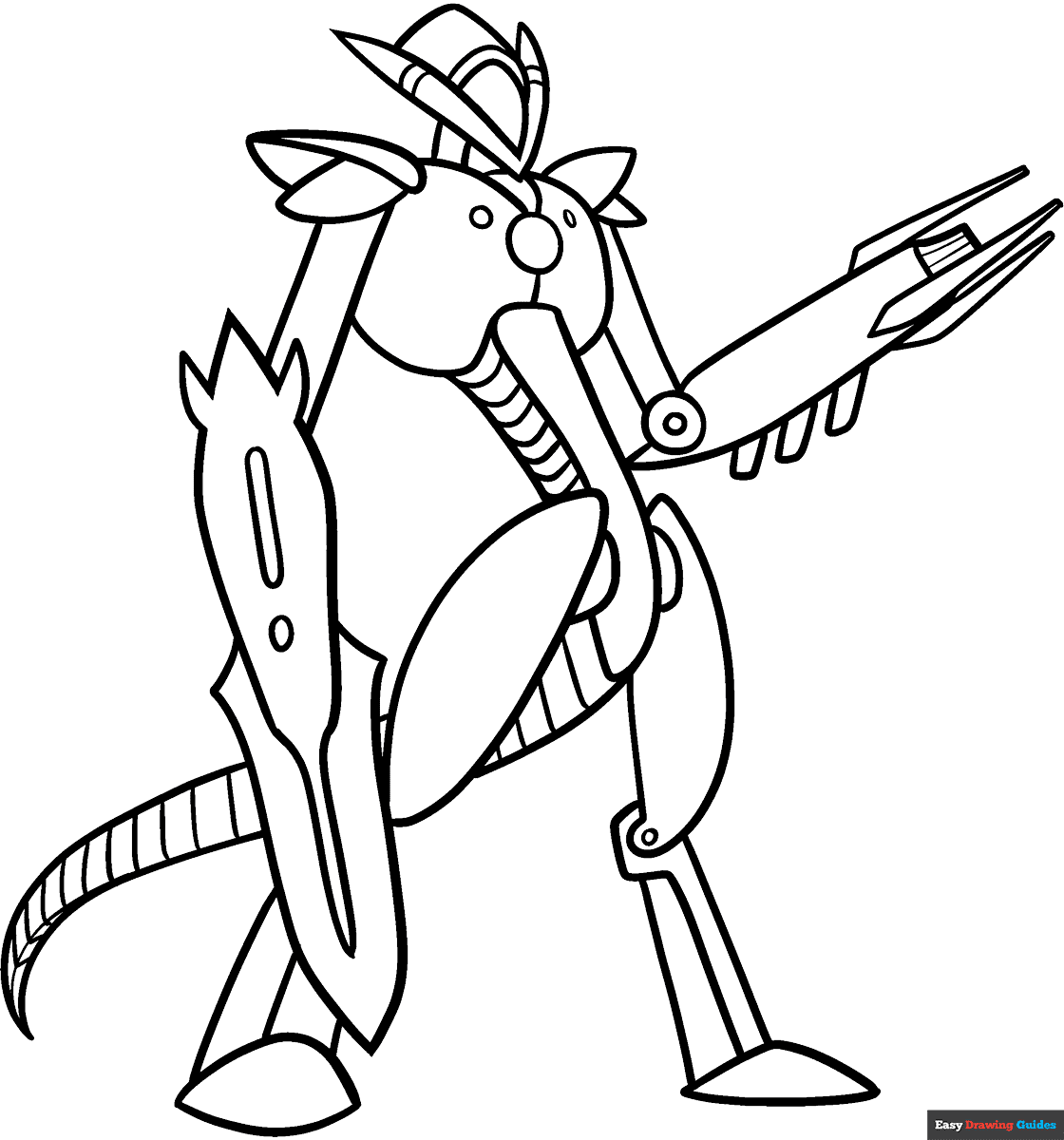 Printable Robot Coloring Pages