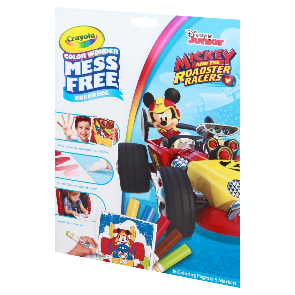 Crayola Color Wonder Coloring Pages U0026 Markers Mess Free Coloring 