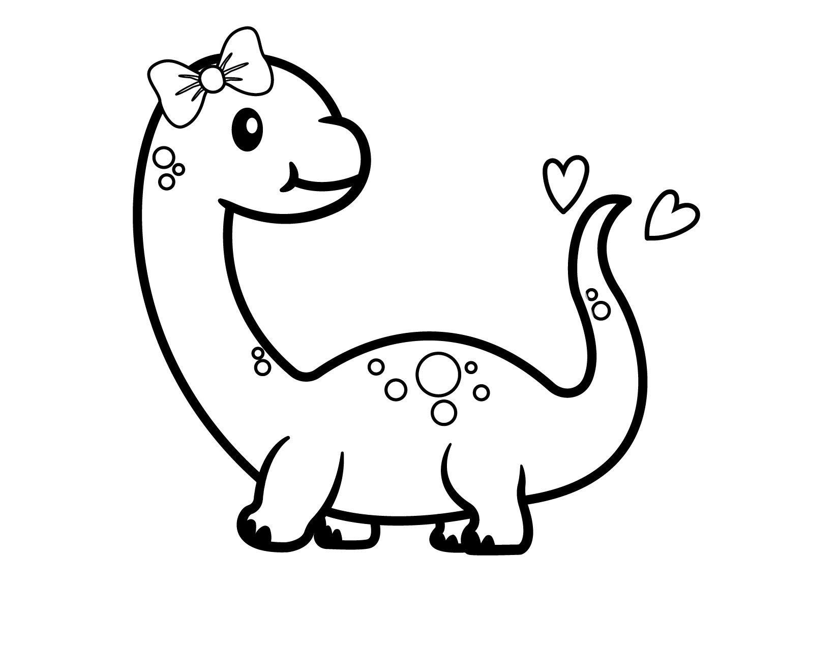 Cute Dinosaurs Coloring Pages 100 Free Printables Worksheets Library
