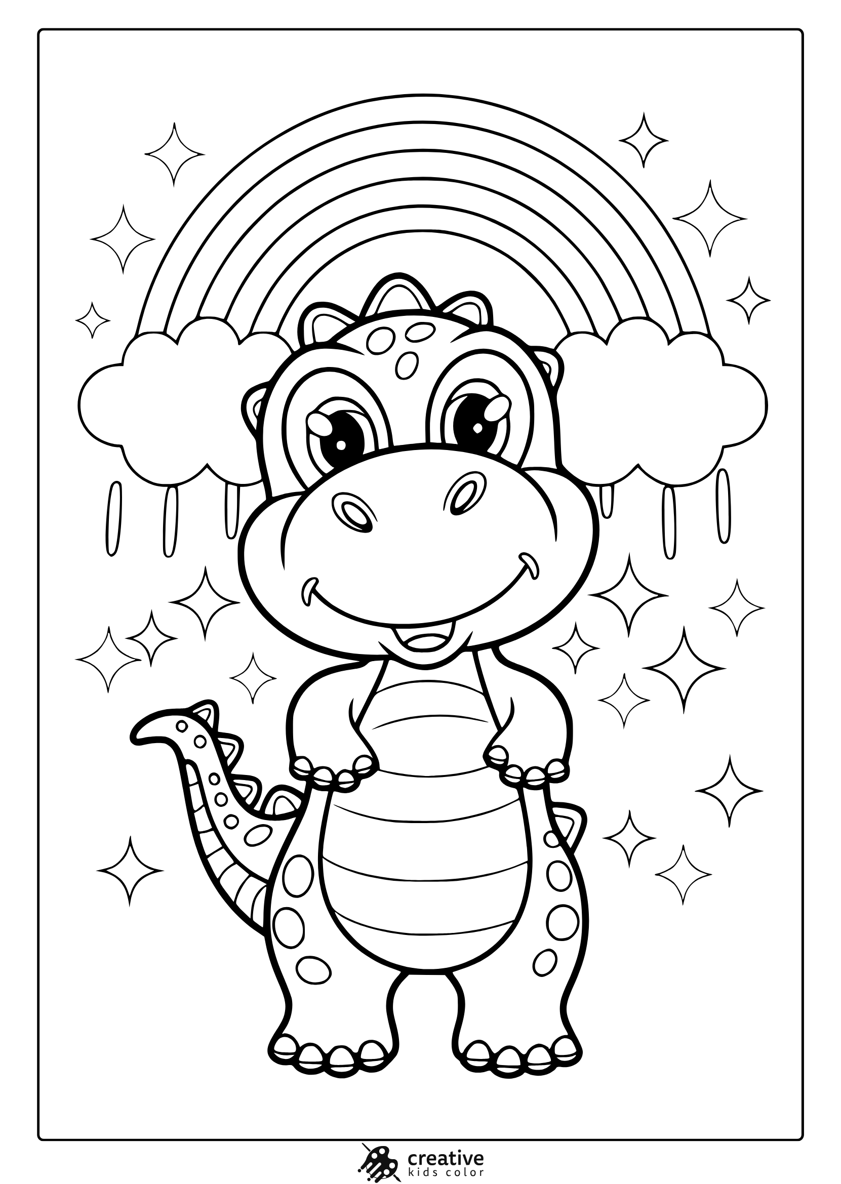 Dinosaur Coloring Pages 20 Free Printable PDF 