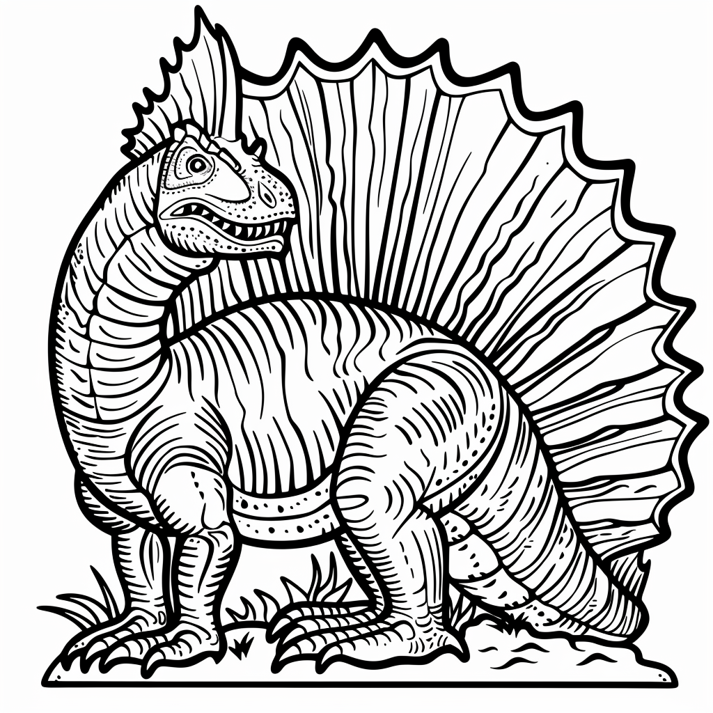 Printable Dino Coloring Pages