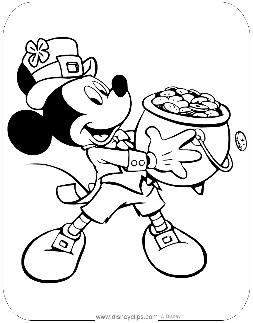 St Patricks Day Coloring Pages Free Pdf