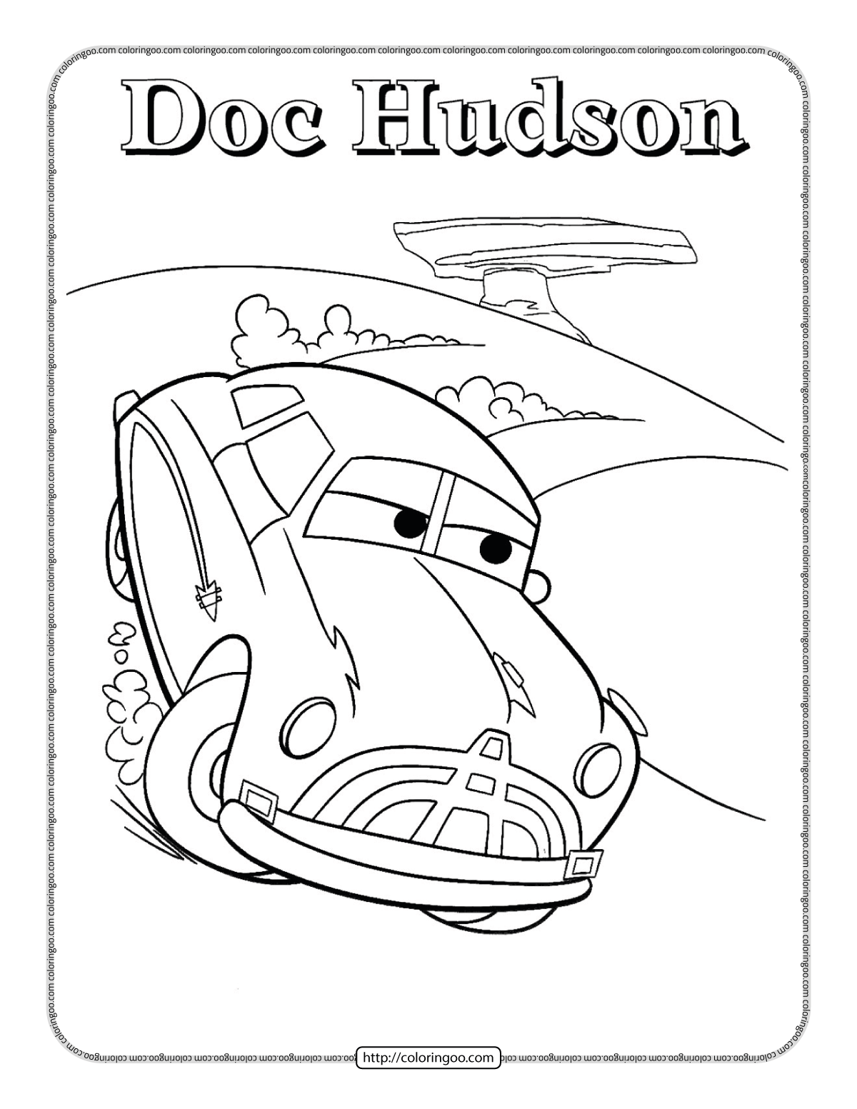 Cars Coloring Pages Printable