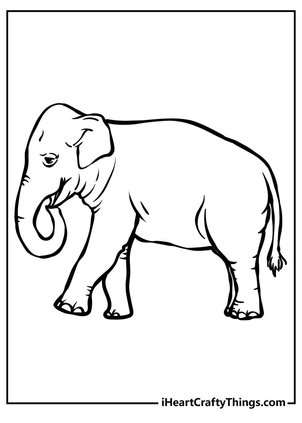 Elephant Coloring Pages 35 Printables To Download For Free
