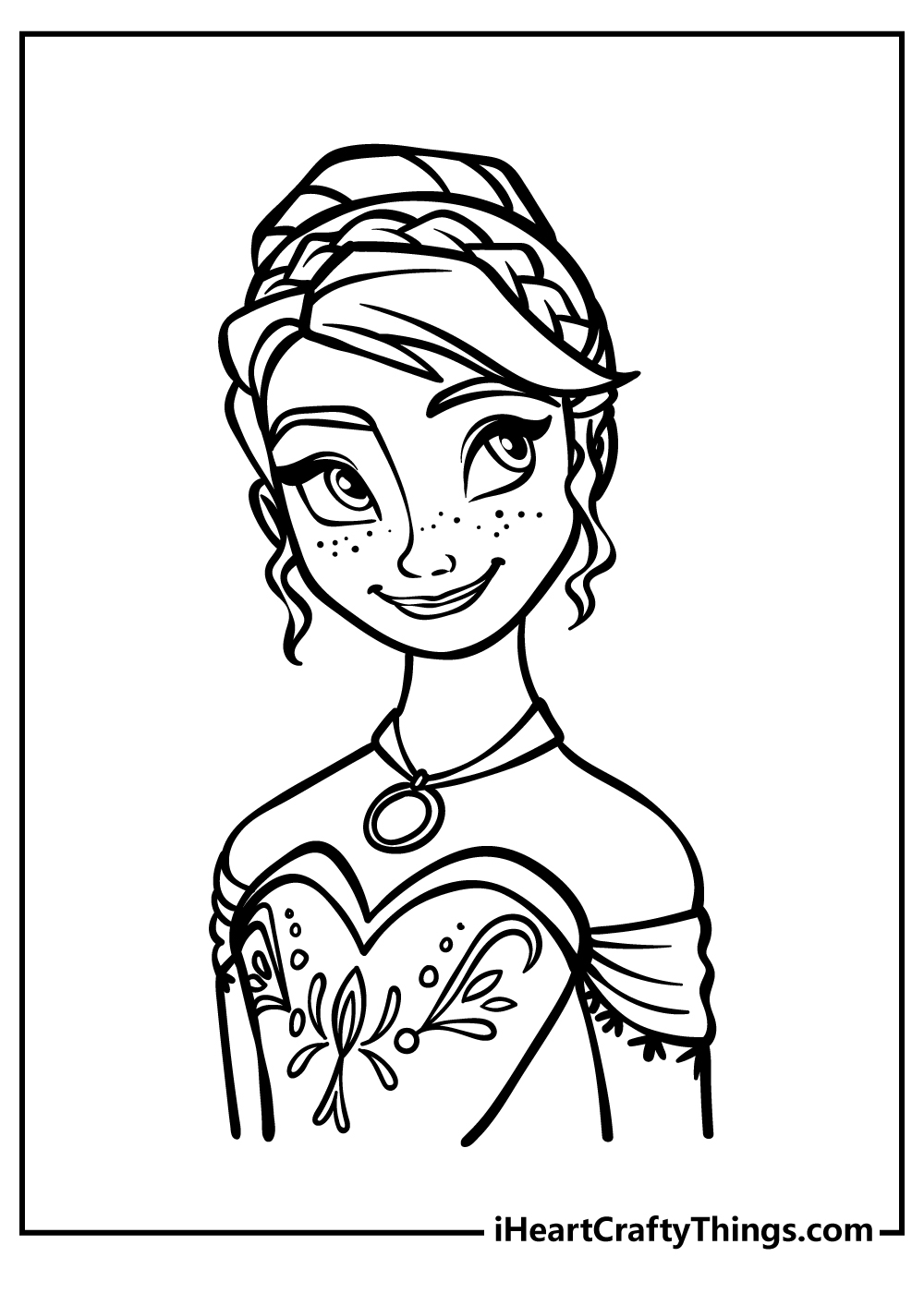 Elsa And Anna Coloring Pages 100 Free Printables 