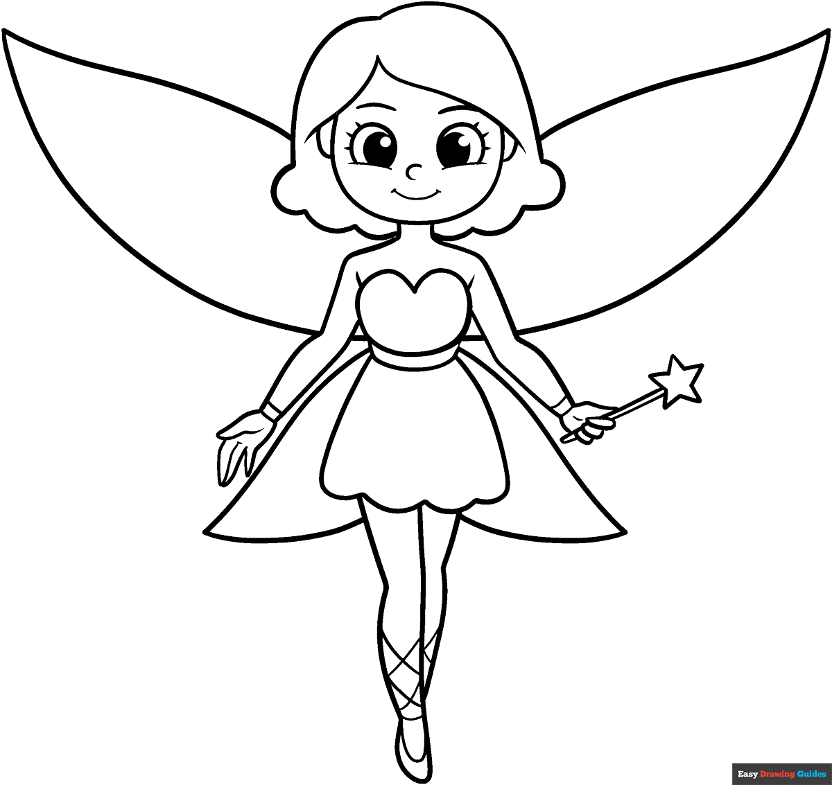 Fairy Coloring Pages Free