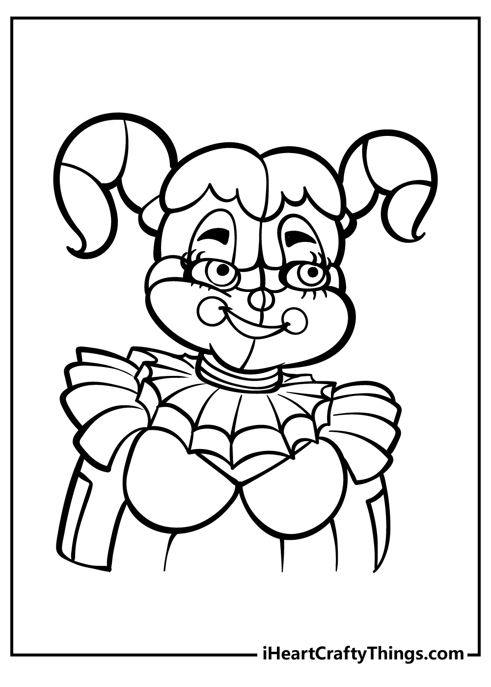 Printable Coloring Pages Five Nights At Freddy's