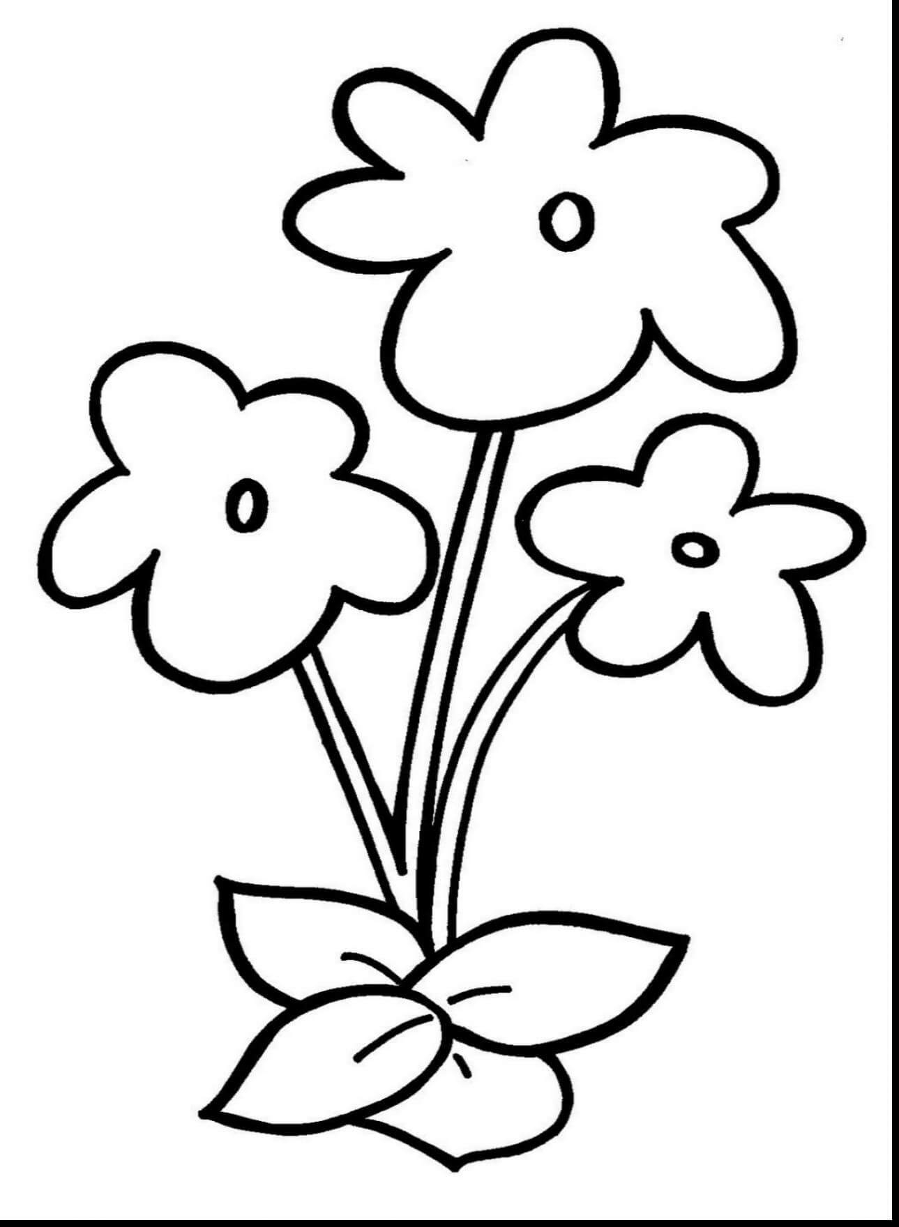 Flower Coloring Pages Printable Coloring Pages FREE