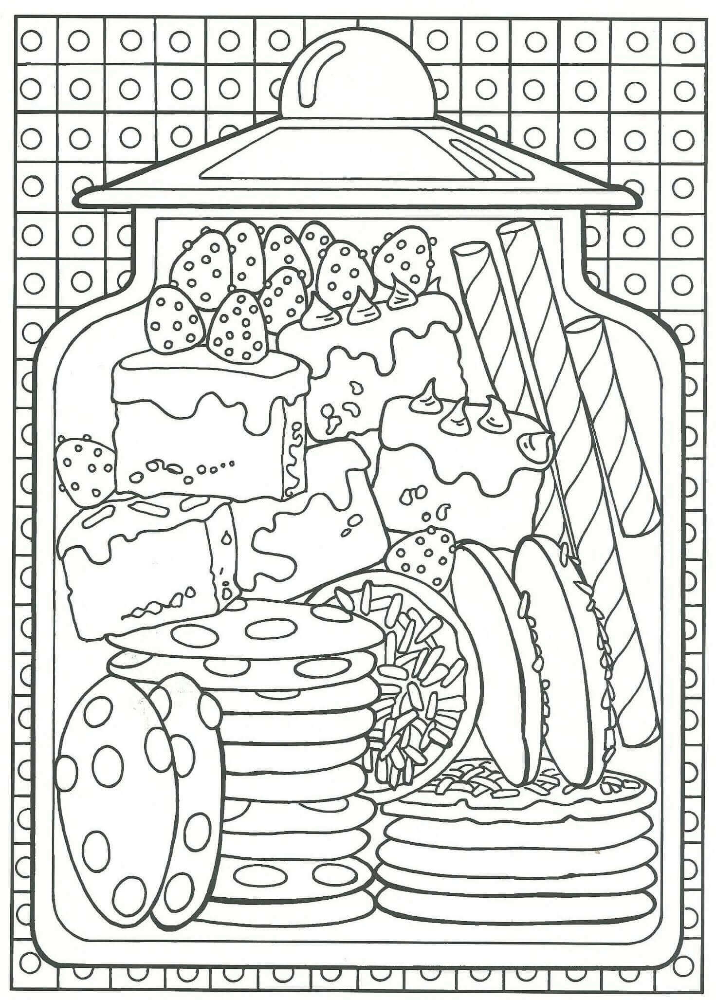 Food Coloring Pages Printable Coloring Pages FREE