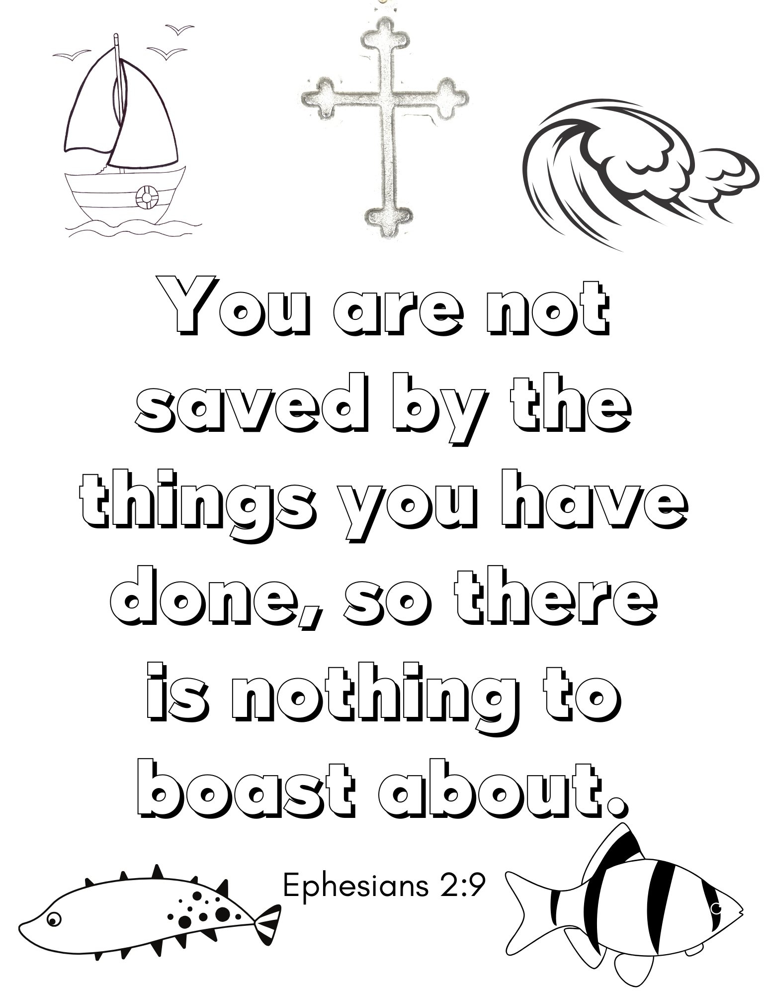 Free Printable Bible Verse Coloring Pages