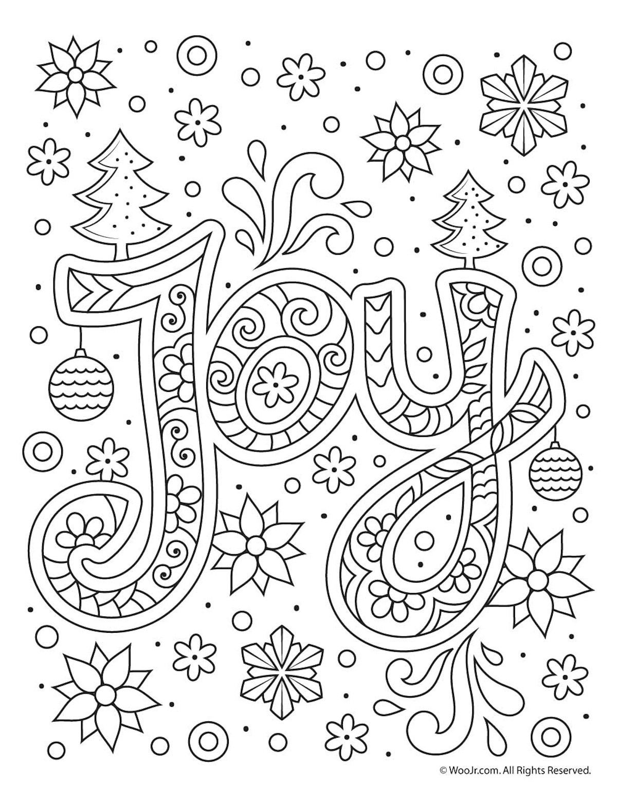 Christmas Free Printable Coloring Pages