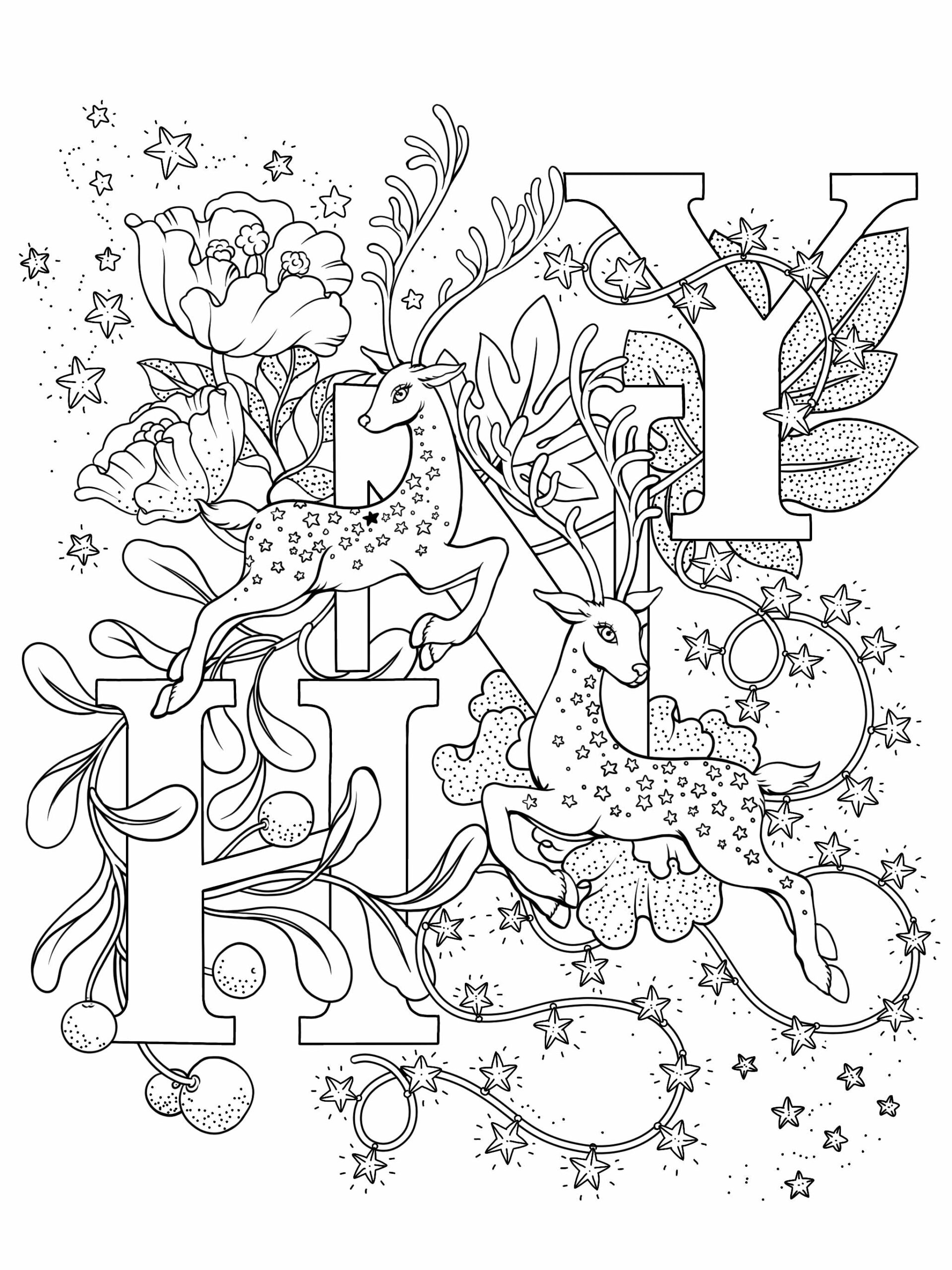 Free Coloring Pages For Procreate Holiday Edition Procreate courses