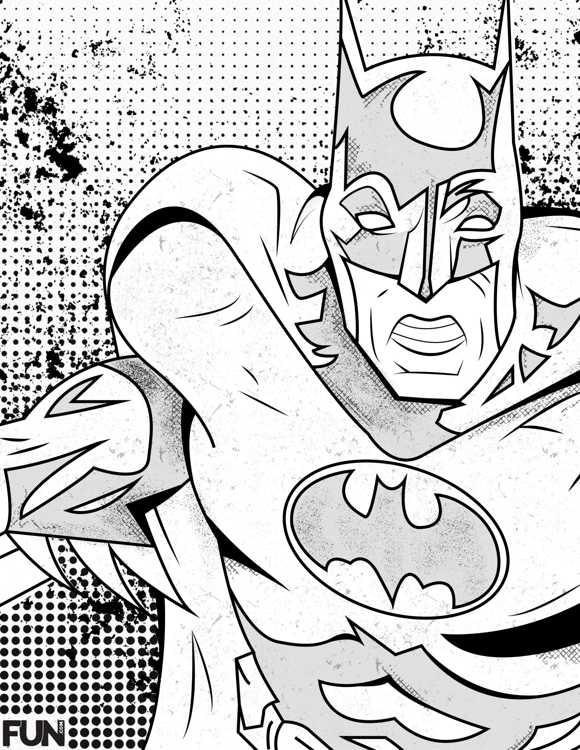 Batman Coloring Pages Free