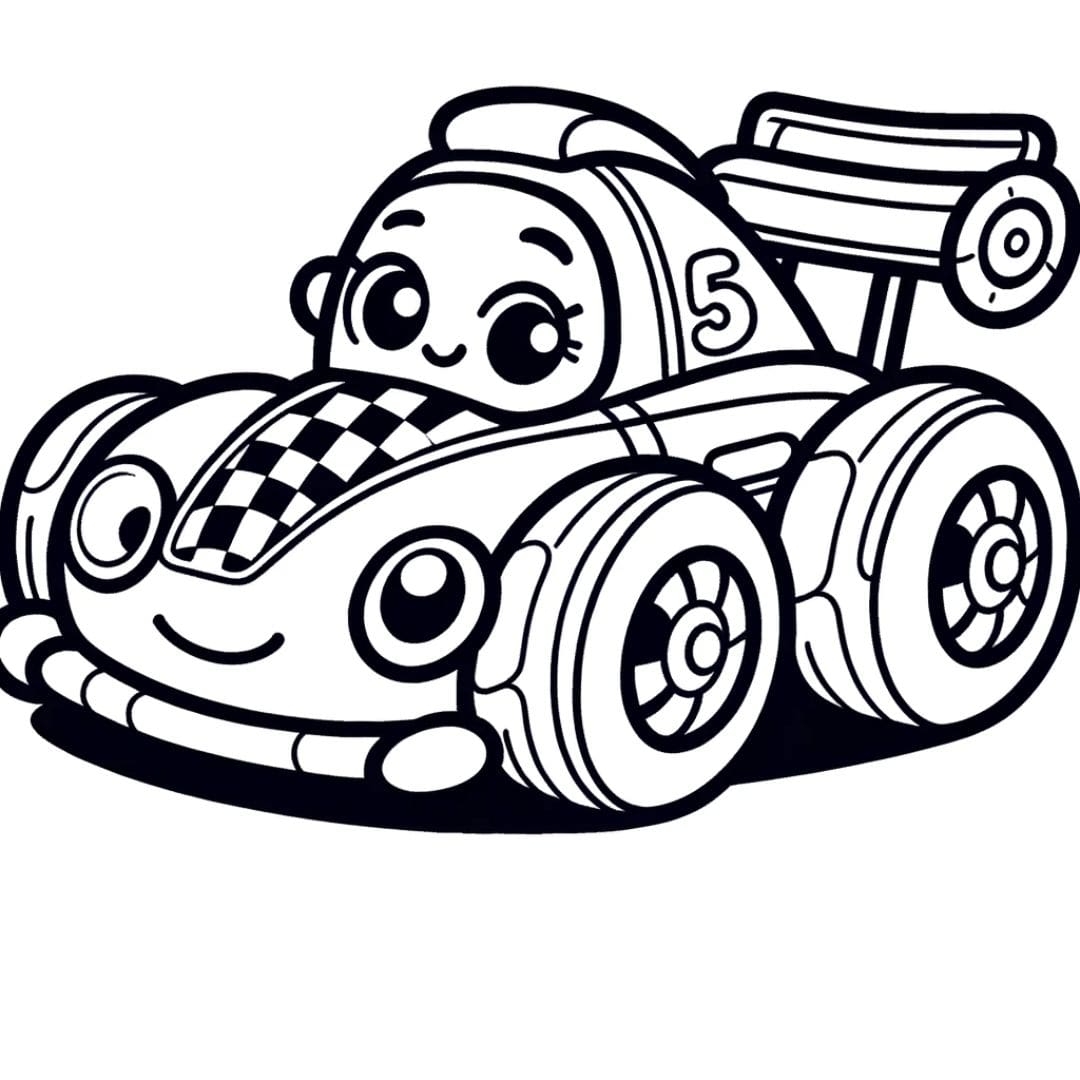 Free Drawing Coloring Speed U200bu200bRace For Children