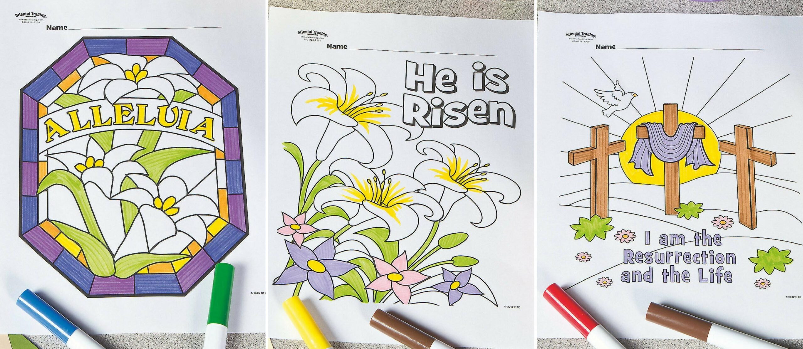 Free Easter Sunday School Coloring Pages Fun365