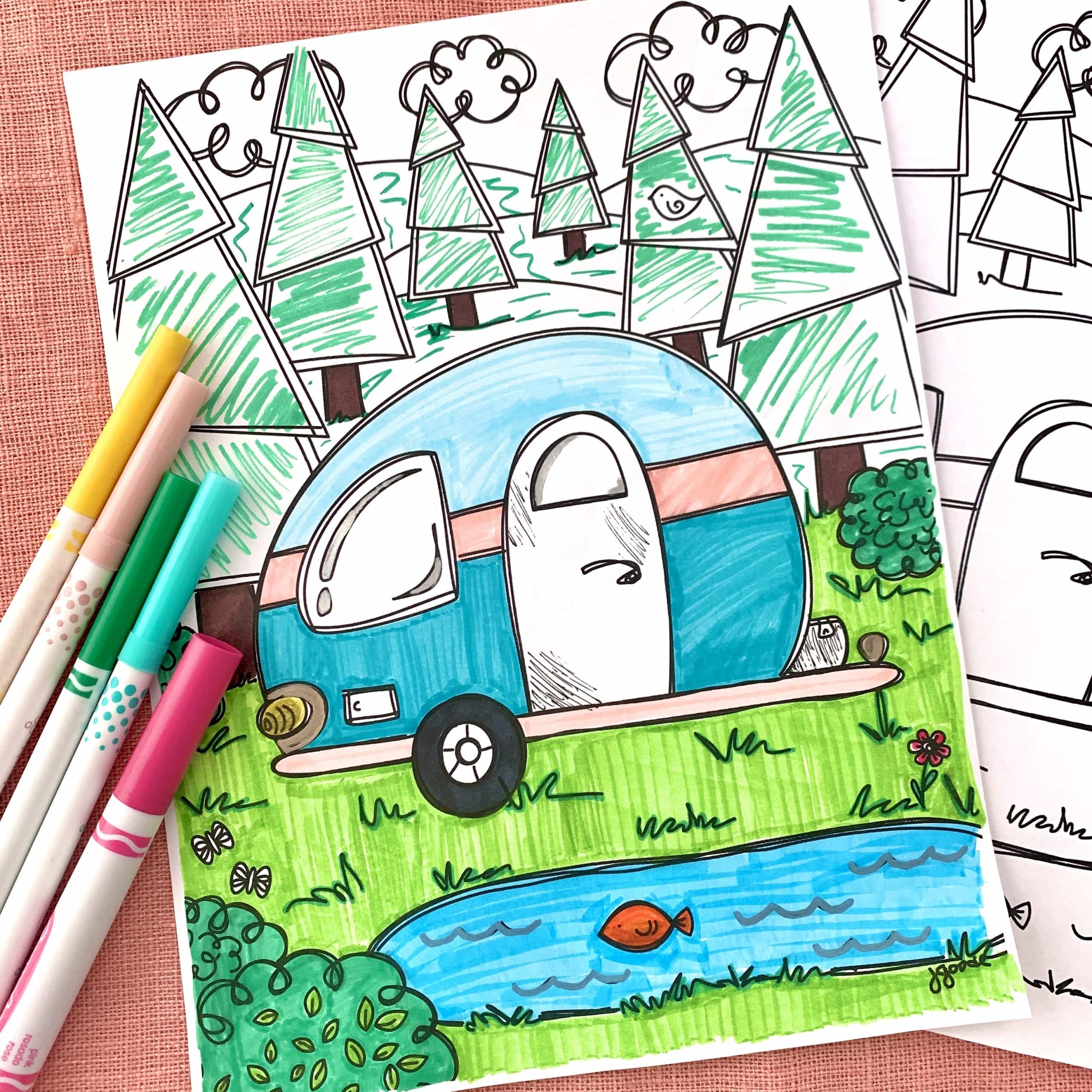 Free Family Fun Camping Printables 100 Directions