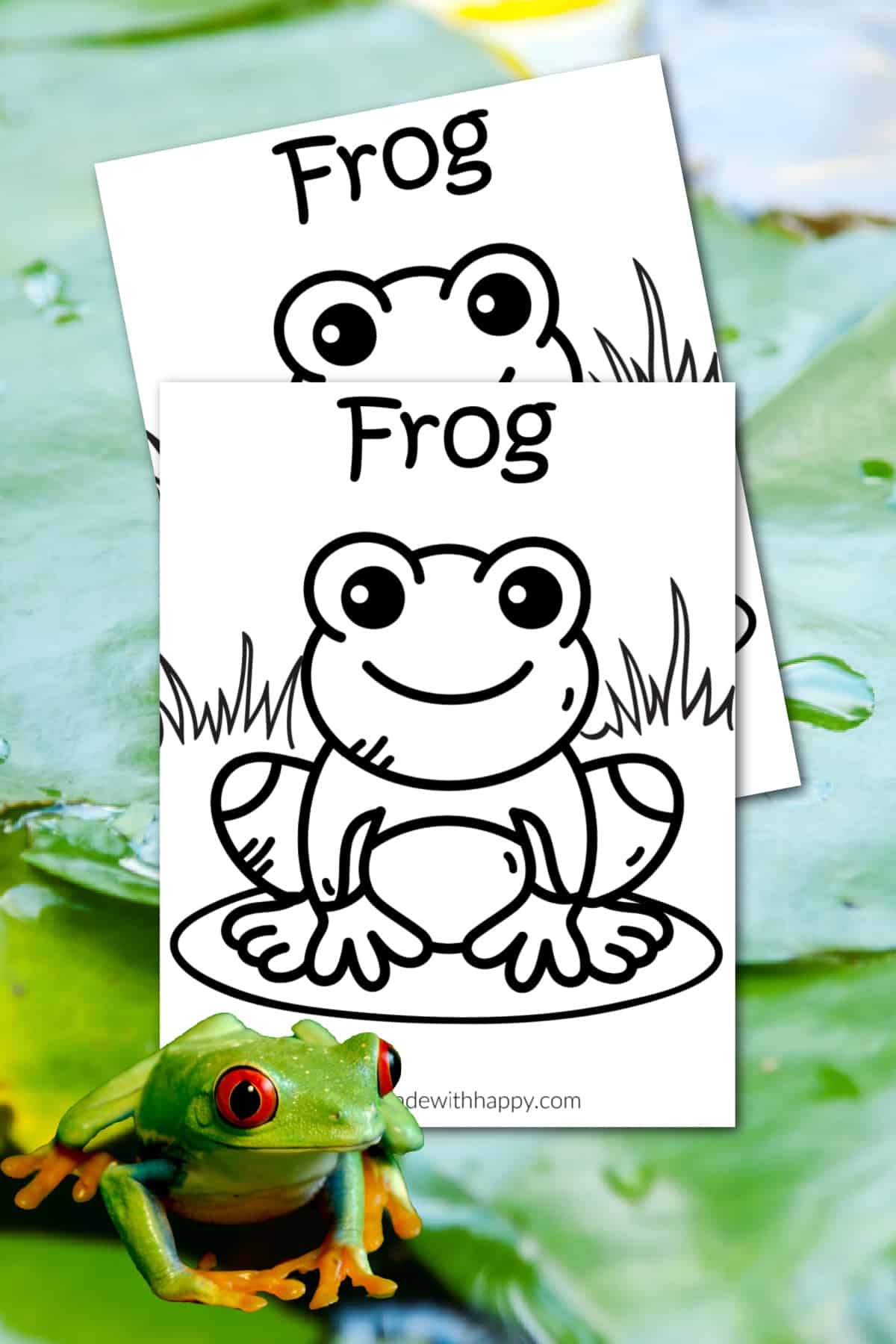 Frog Coloring Pages Free Printable