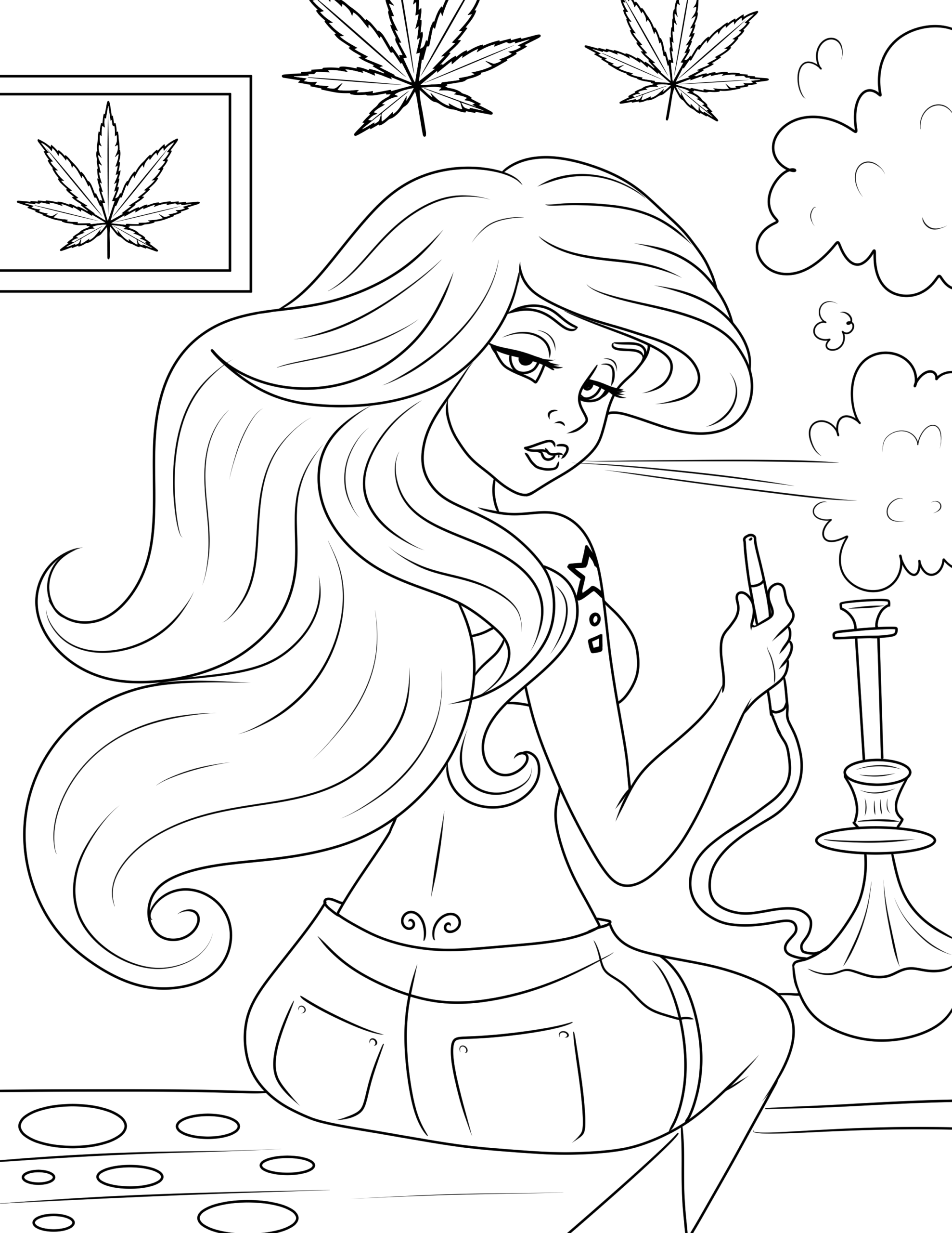 Free Princess Stoner Coloring Pages Sweet Kids Home
