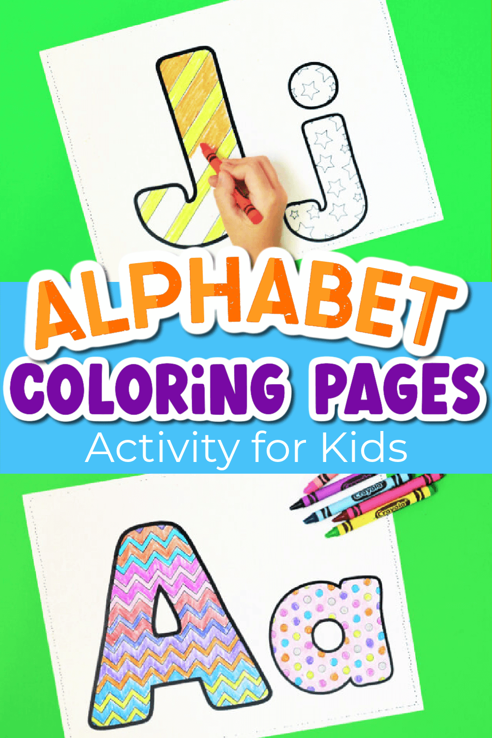 Free Printable Alphabet Coloring Pages
