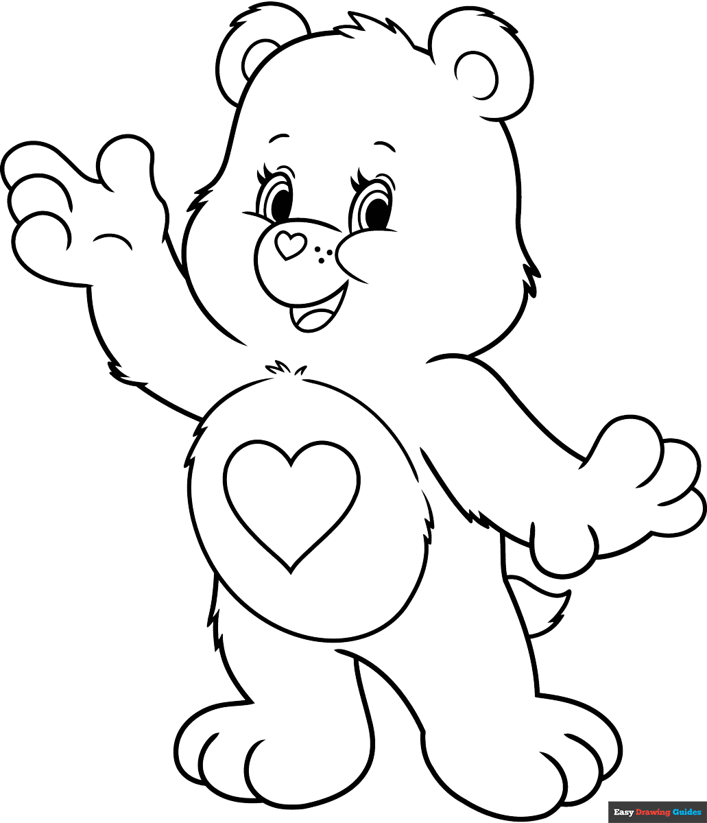 Free Printable Bear Coloring Pages For Kids