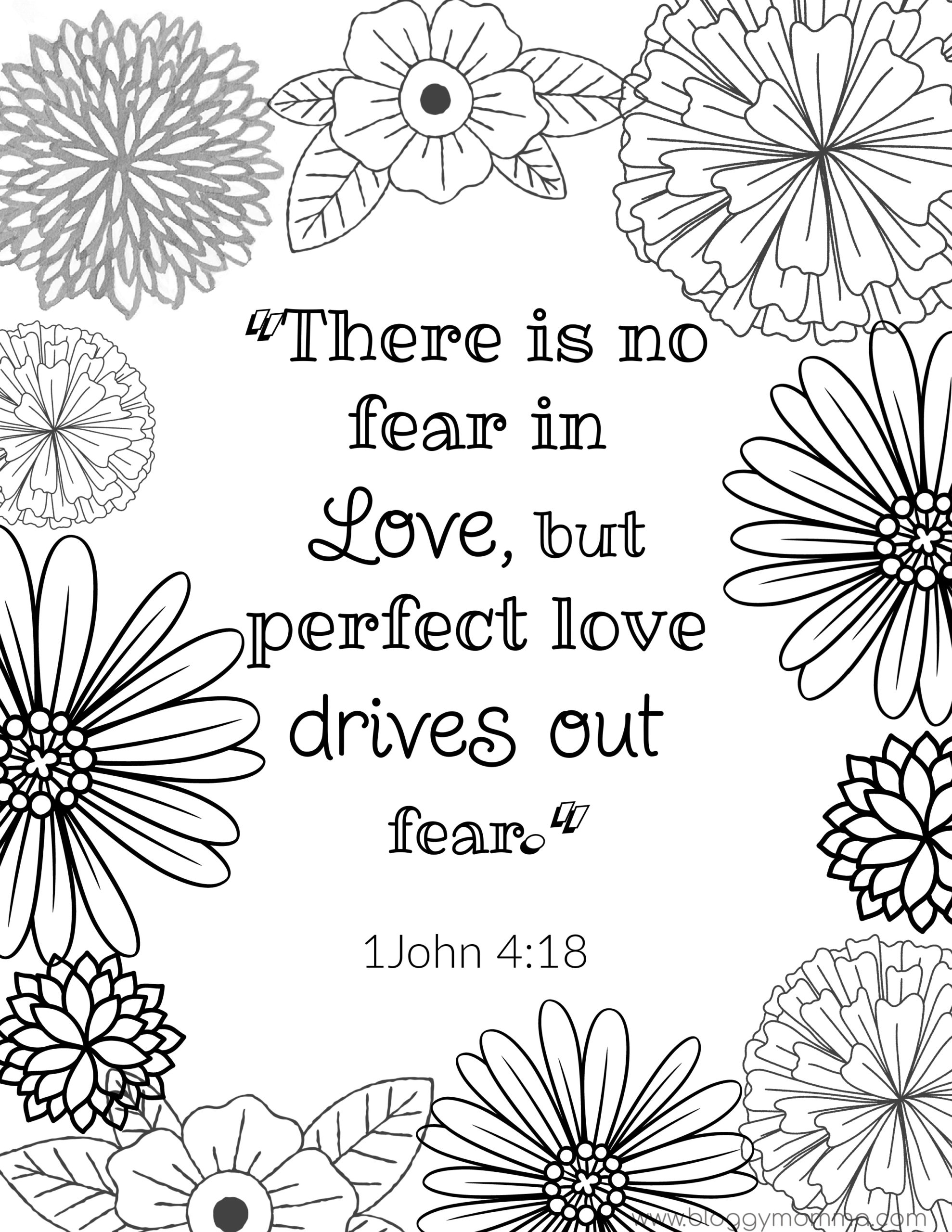 Free Printable Bible Verse Coloring Sheets Simple Mom Project Worksheets Library