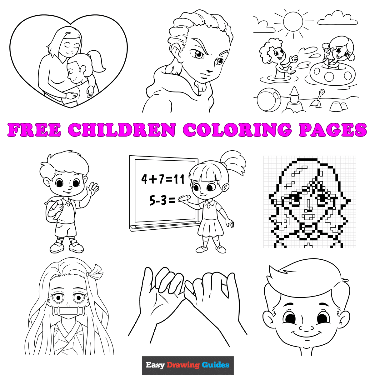 Free Printable Children Coloring Pages For Kids