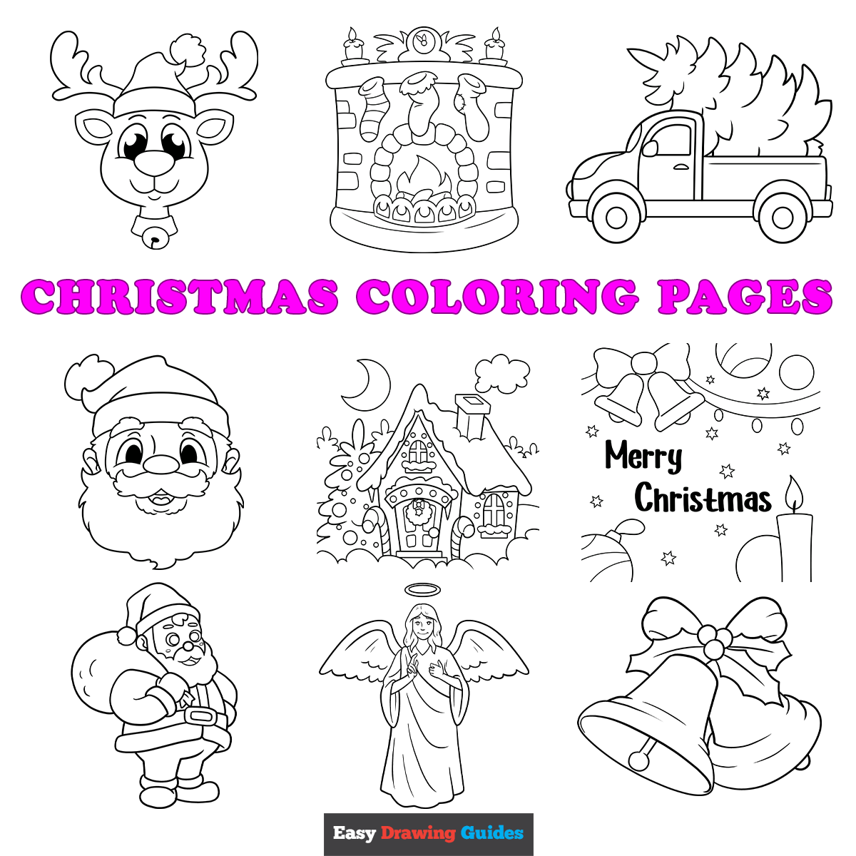 Printable Coloring Pages Christmas