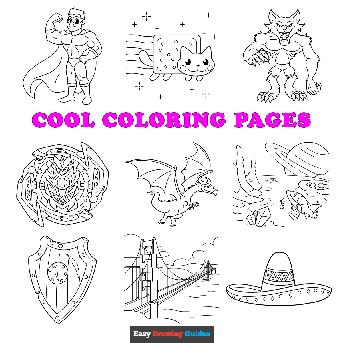 Free Printable Cool Coloring Pages For Kids