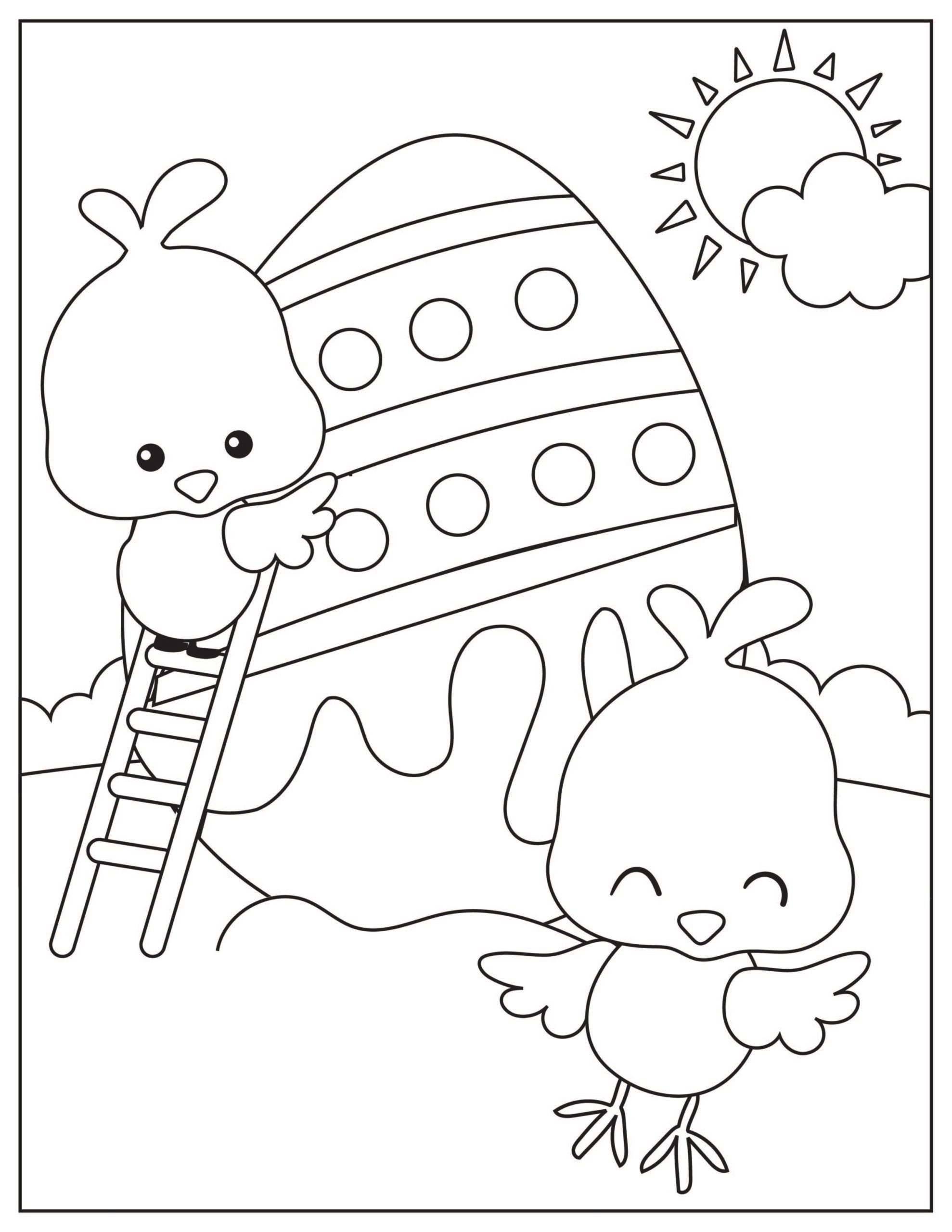 Easter Free Printable Coloring Pages