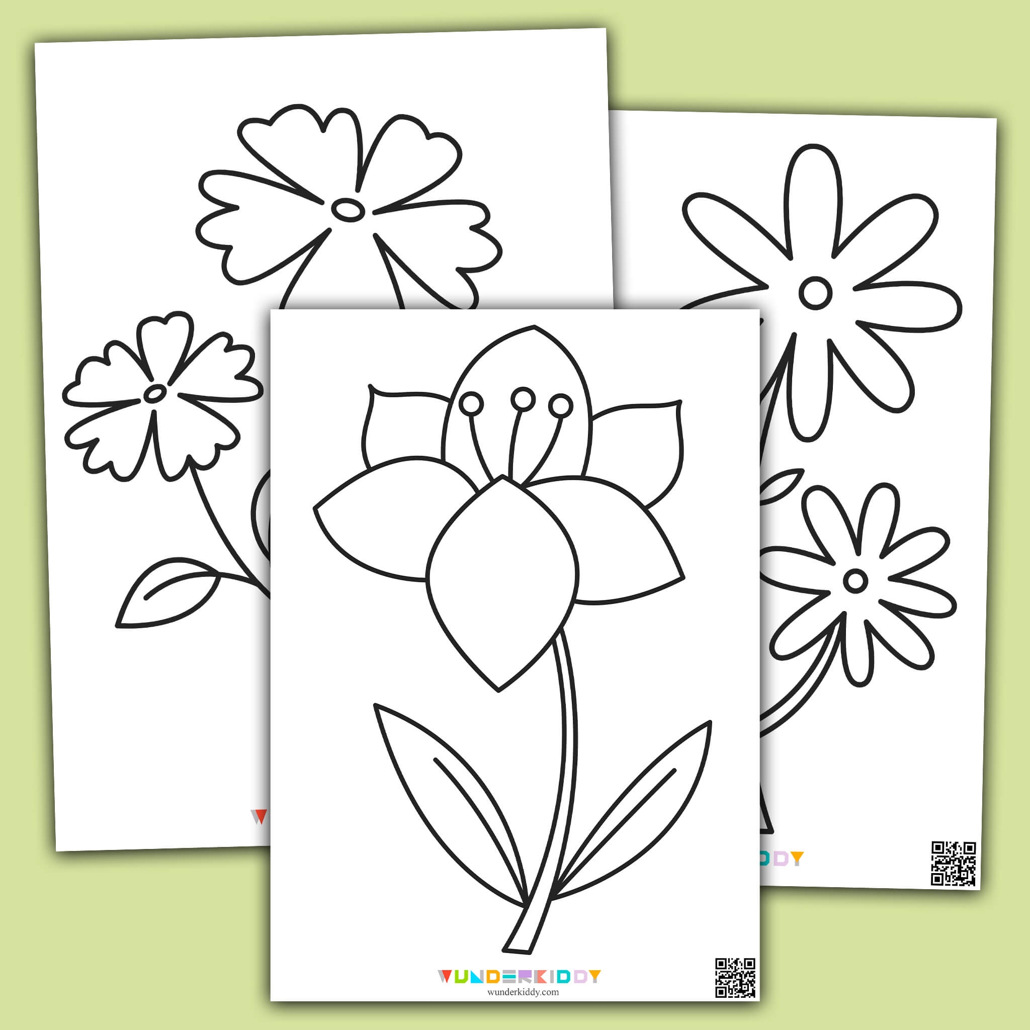 Free Printable Flower Coloring Pages For Kids U0026 Adults