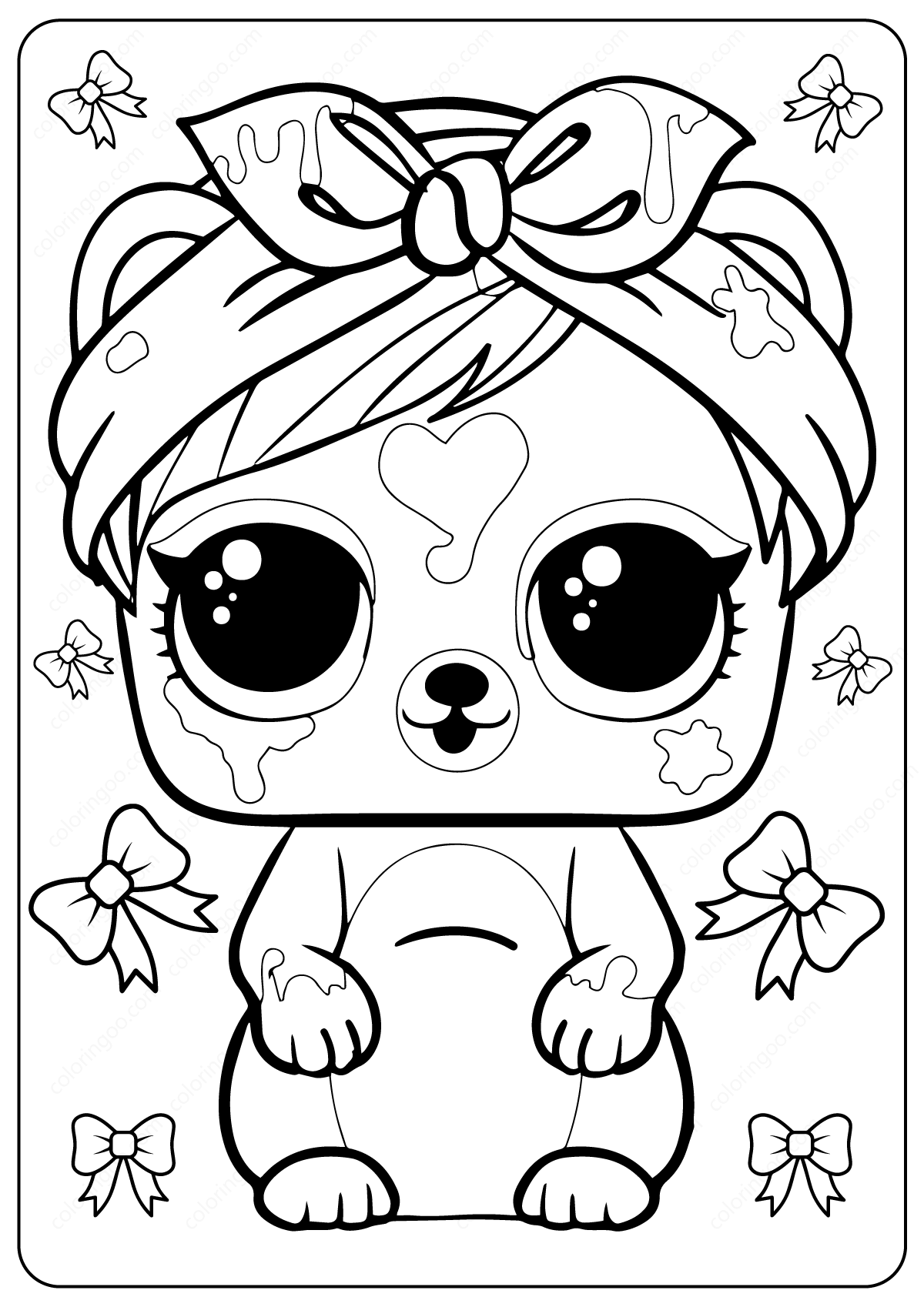 Free Printable LOL Surprise Coloring Pages