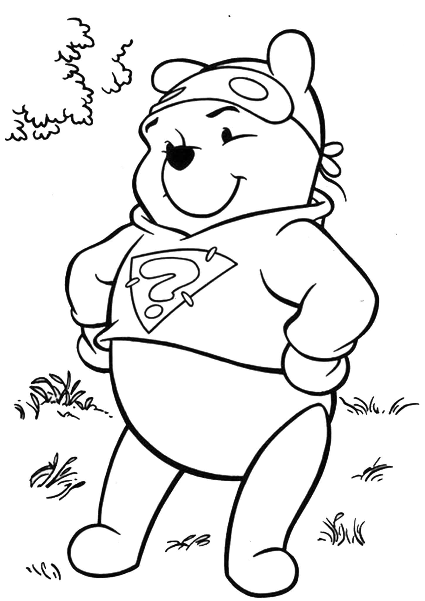 Free Coloring Pages Winnie The Pooh