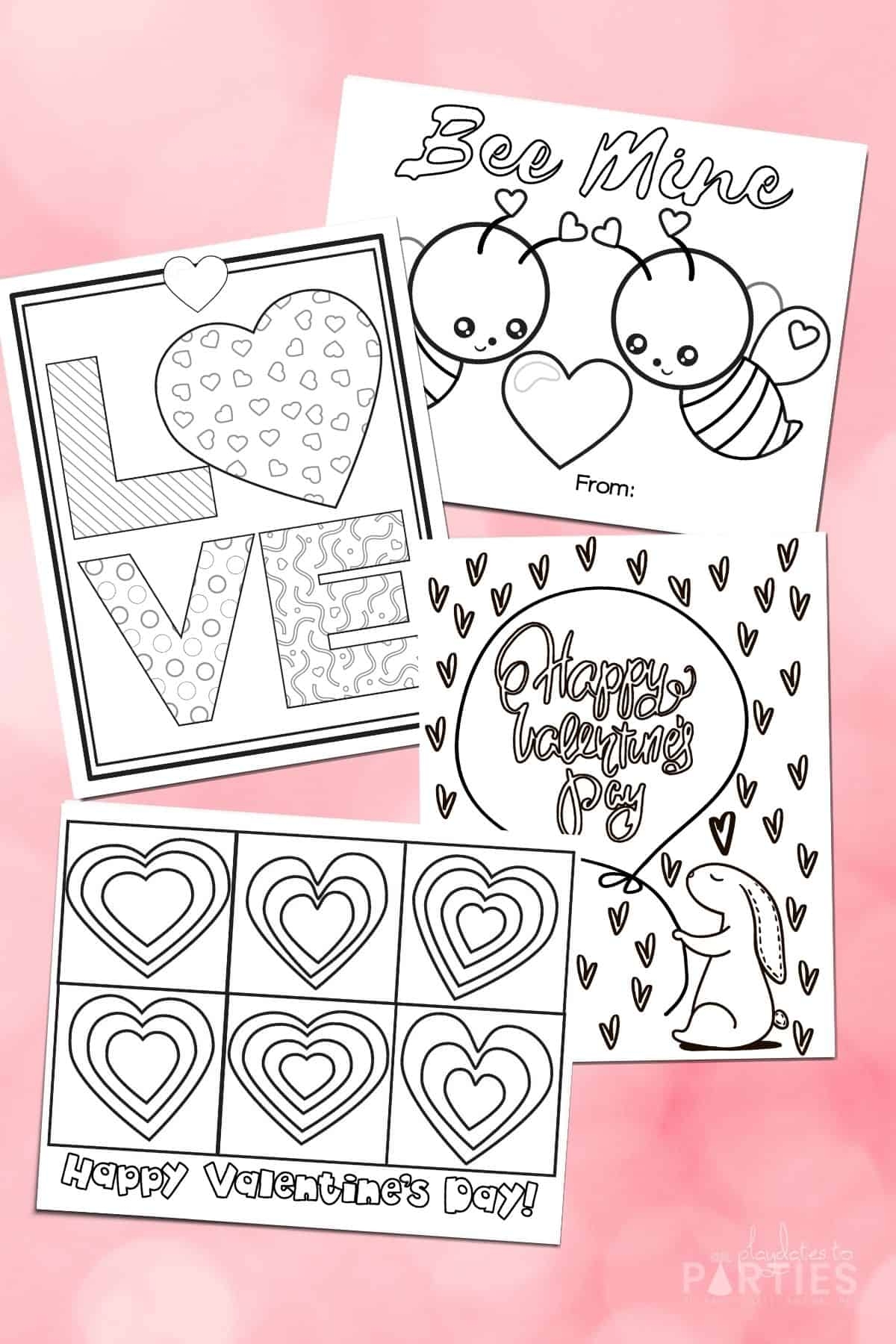 Free Valentine s Day Coloring Pages Printable