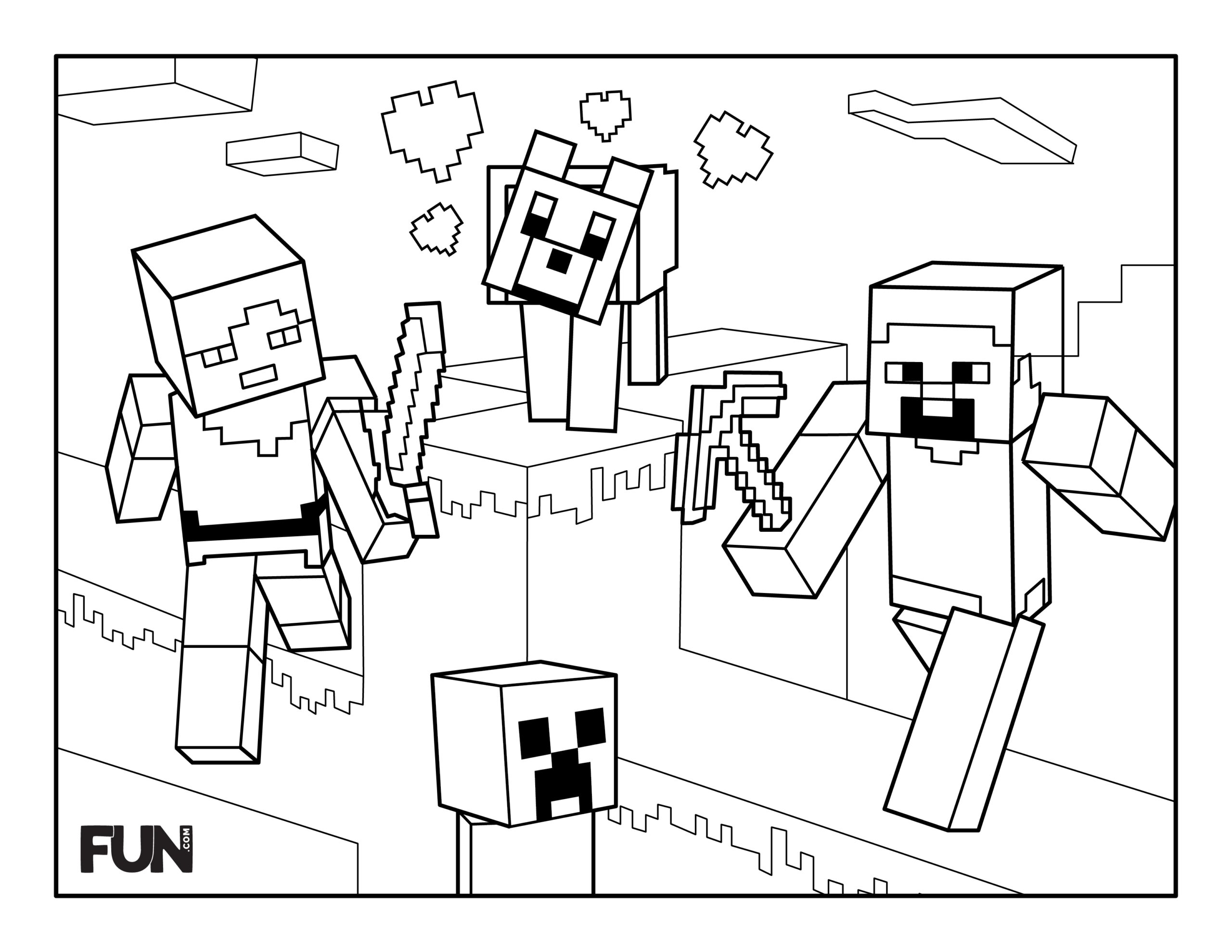 Free Video Game Coloring Pages For A Pixel Perfect Day Printables 