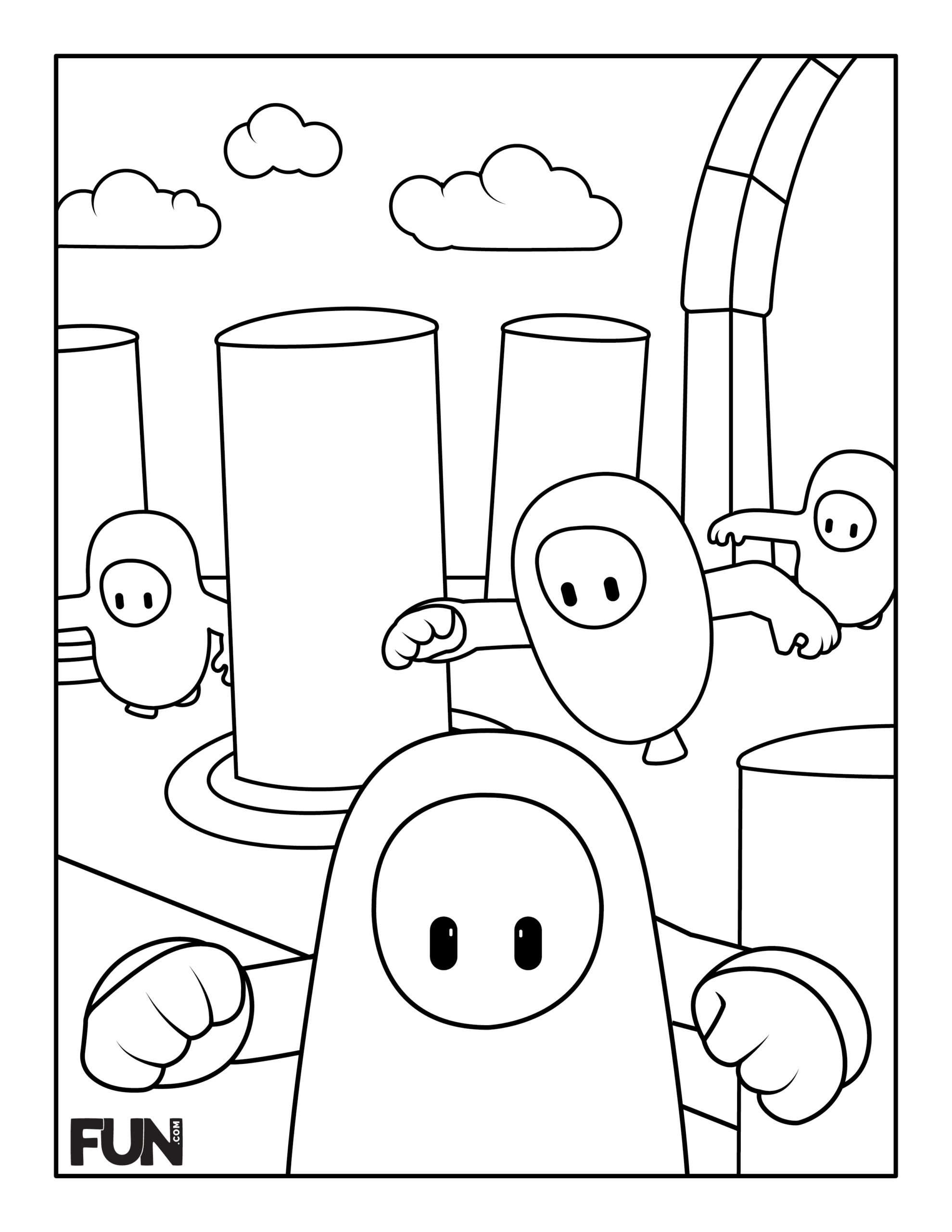 Free Video Game Coloring Pages For A Pixel Perfect Day Printables 