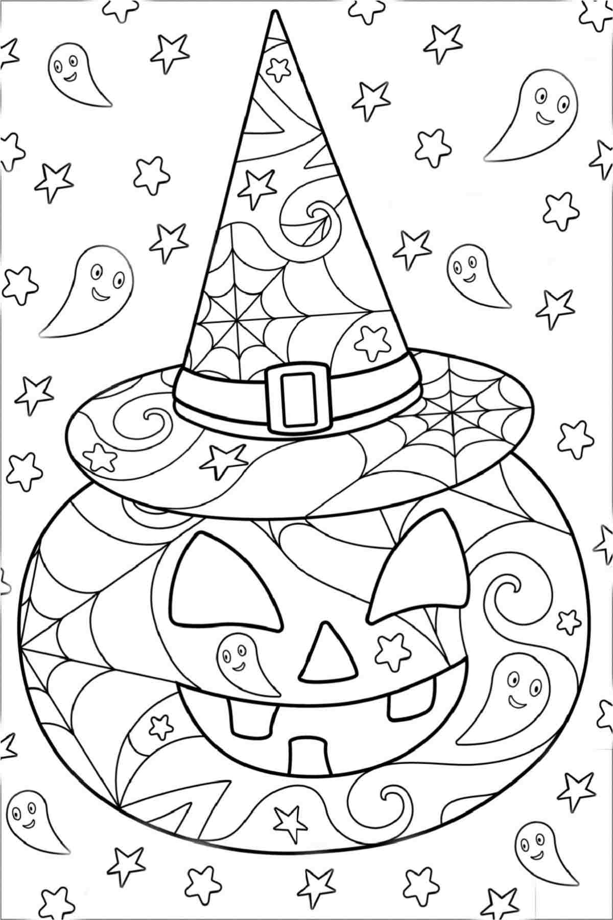 Free Coloring Pages Witches