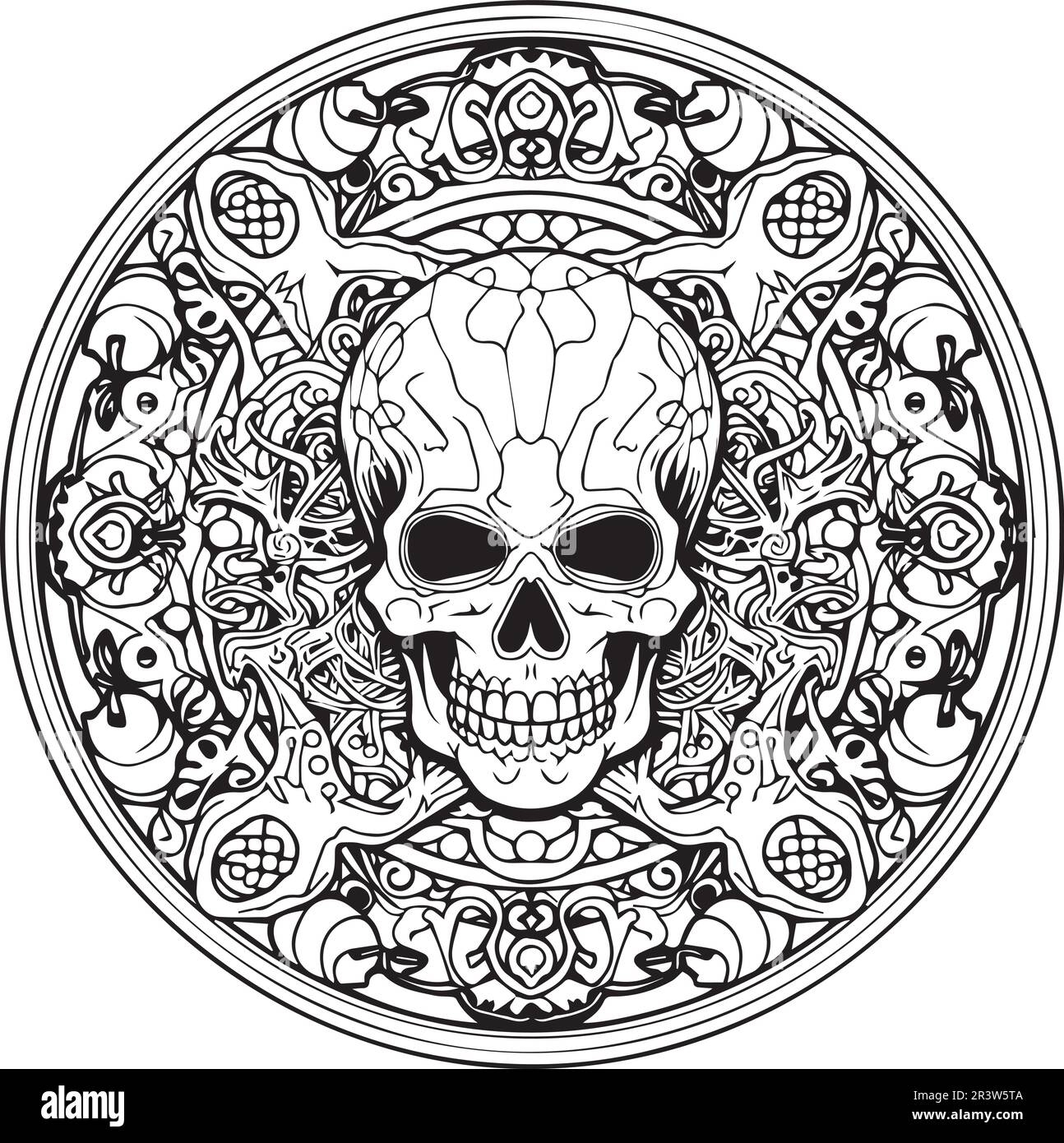 Gothic Coloring Pages Printable