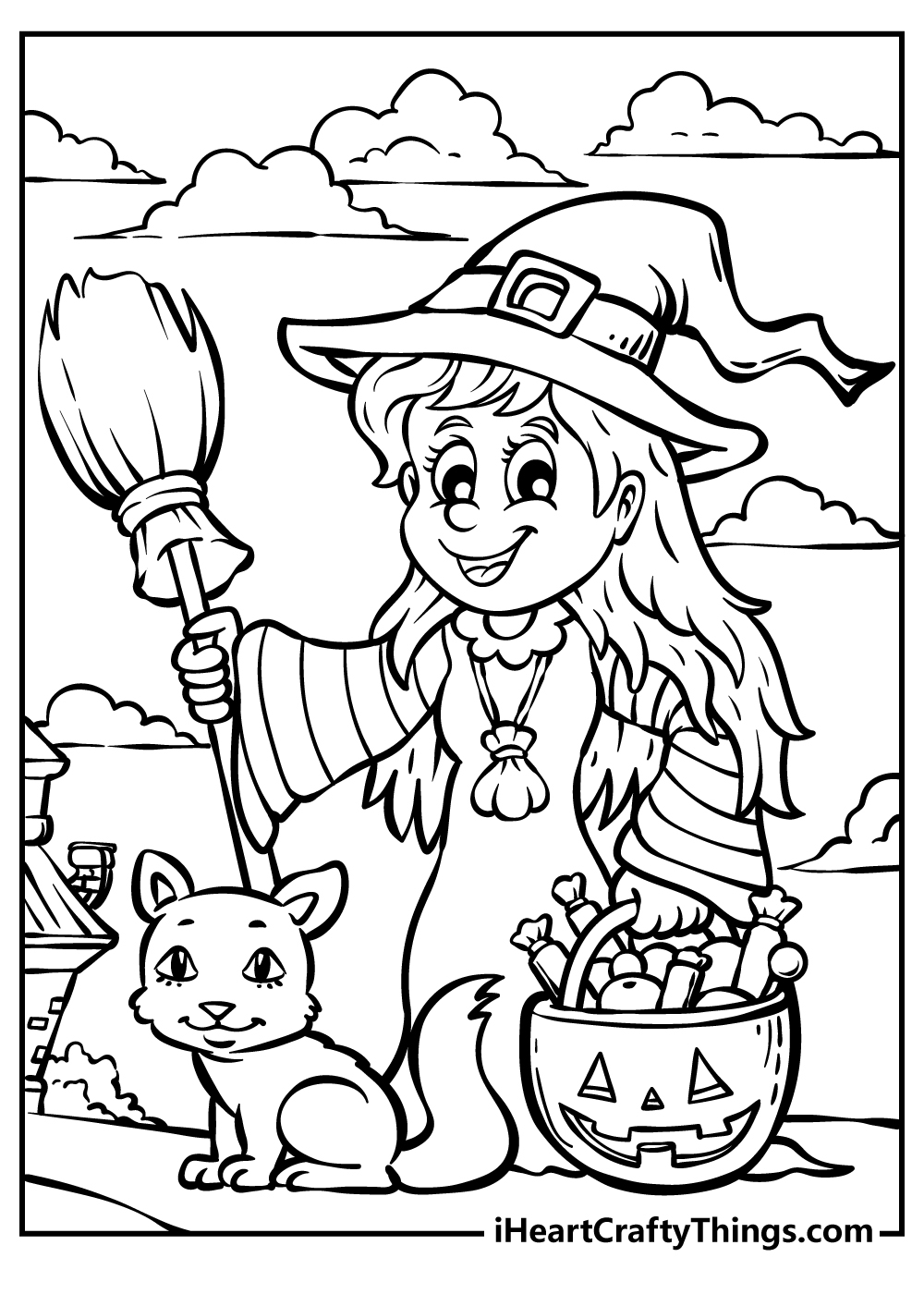 Free Printable Halloween Coloring Pages