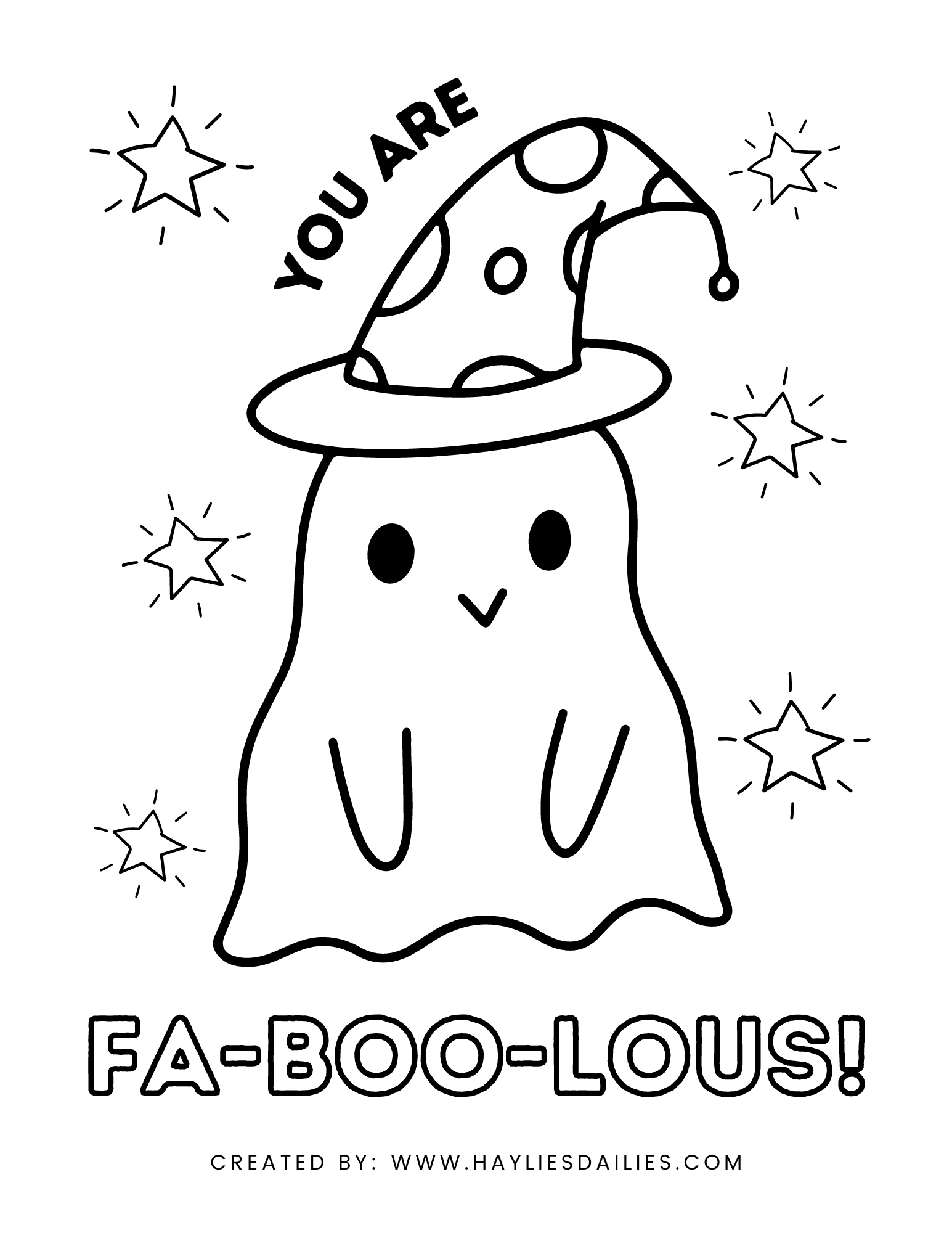 Printable Halloween Coloring Pages To Print