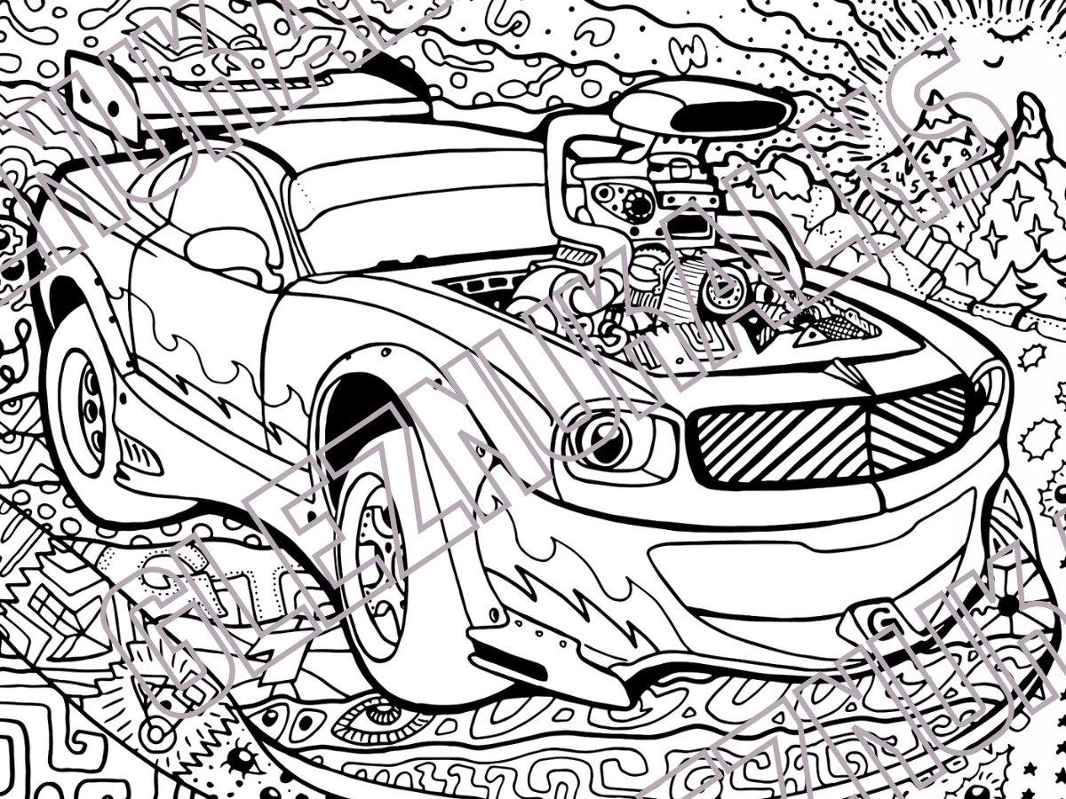 Car Coloring Pages Free