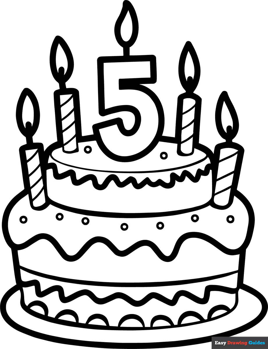 Free Coloring Pages For Birthday