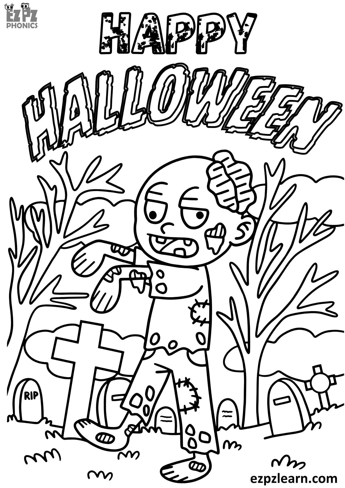 Halloween Coloring Pages Printables