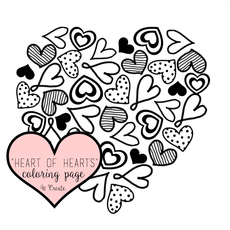 Printable Heart Coloring Page