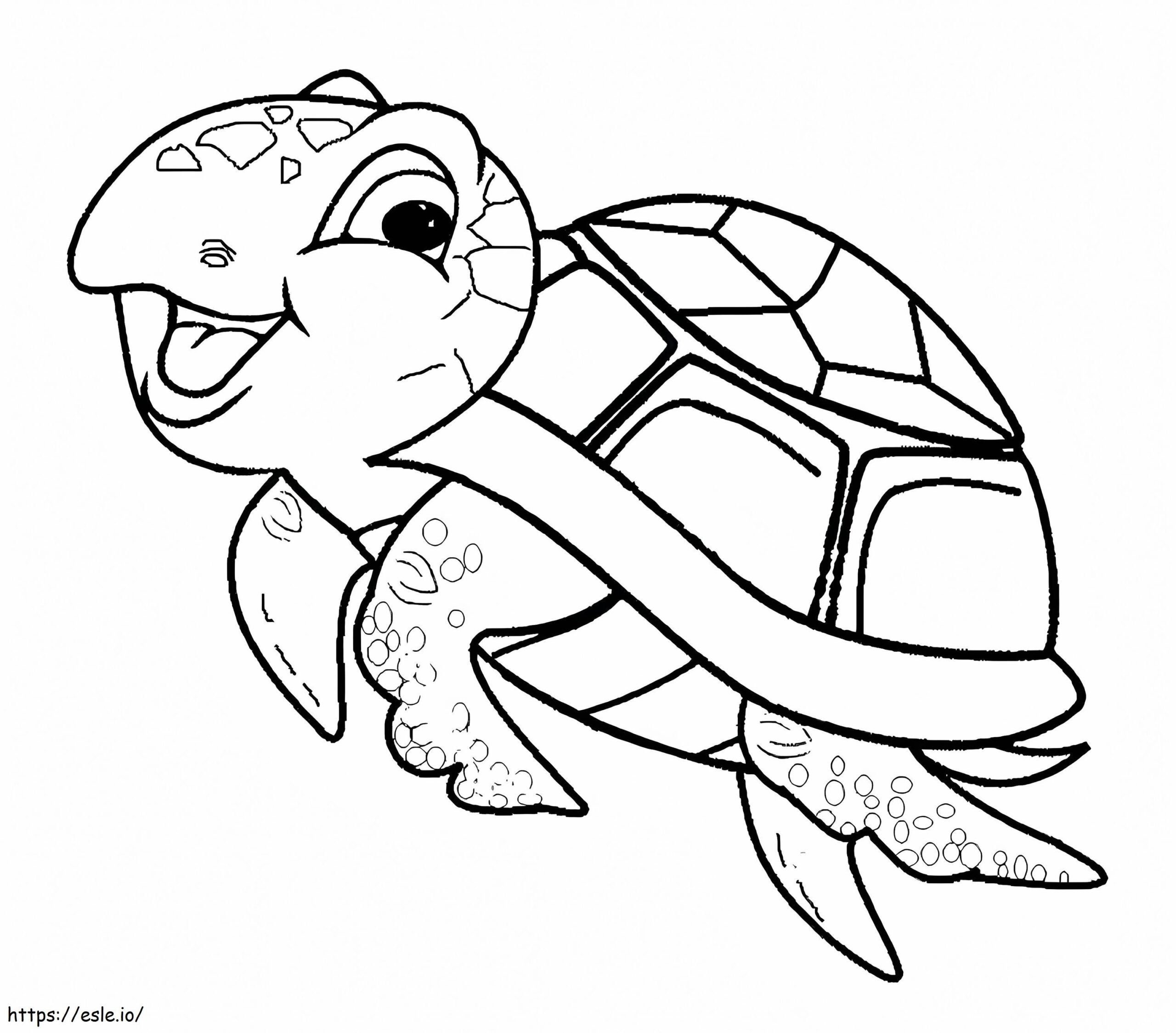 Ninja Turtle Printable Coloring Pages