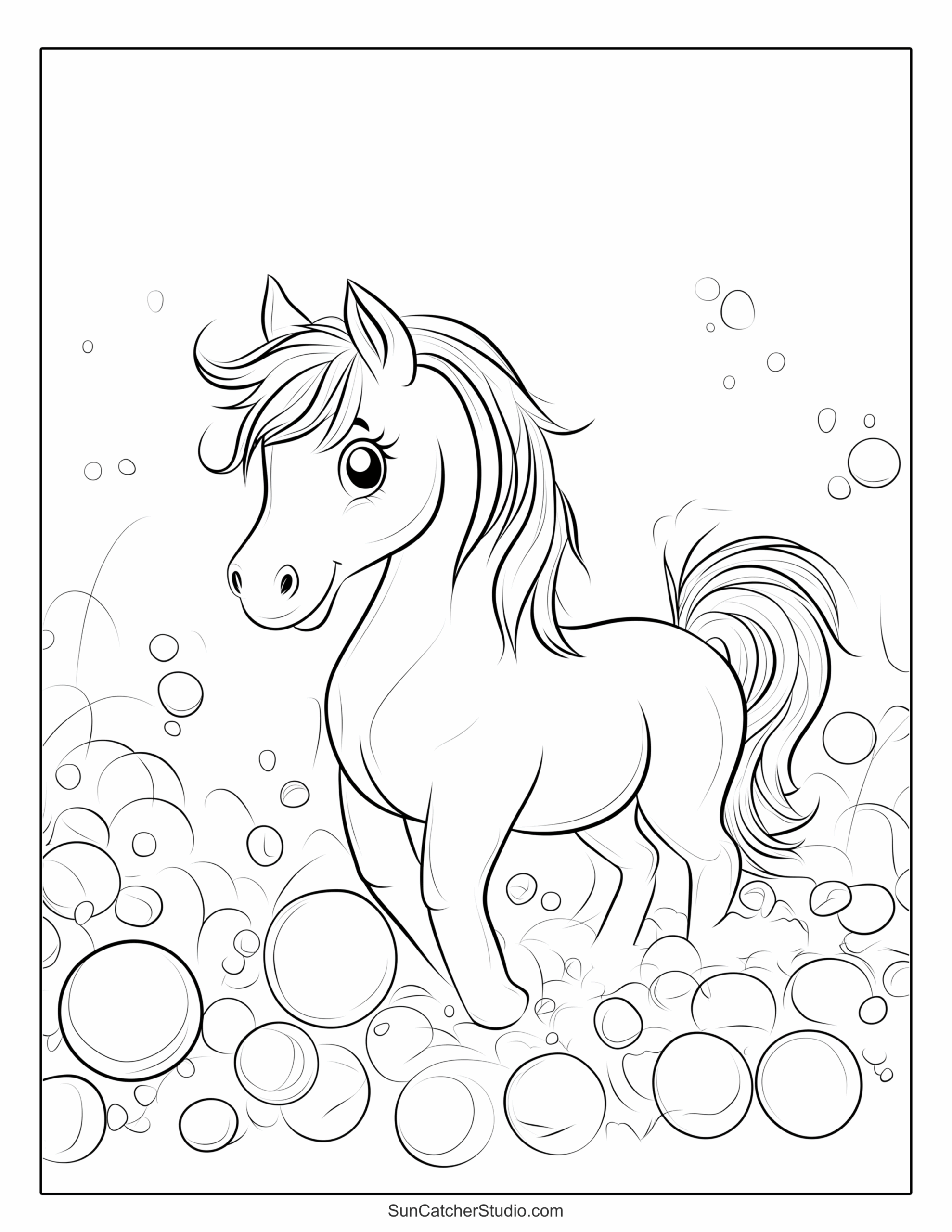 Horse Coloring Pages And Coloring Sheets Free Printables 