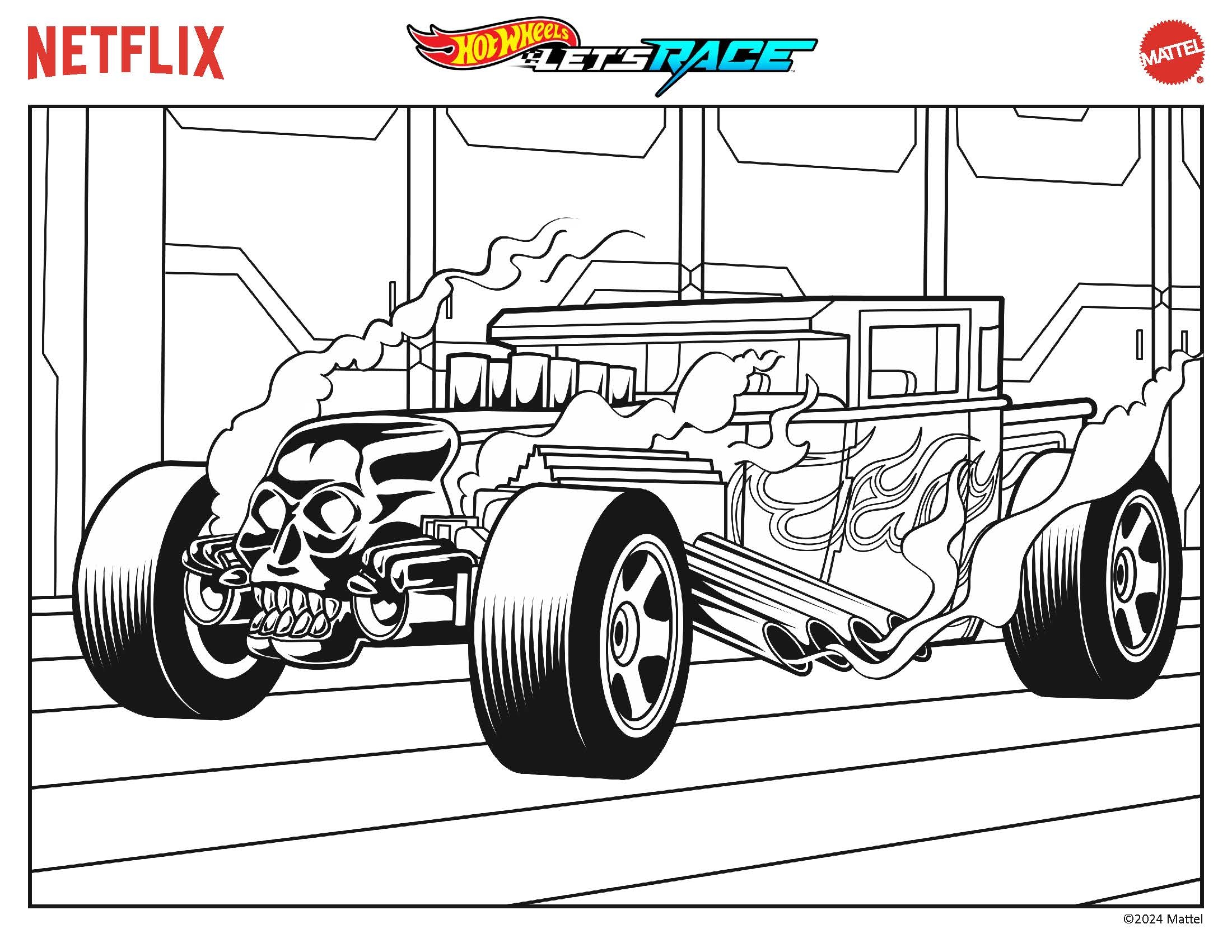 Hot Wheels Coloring Pages Hot Wheels Let s Race Coloring Pages