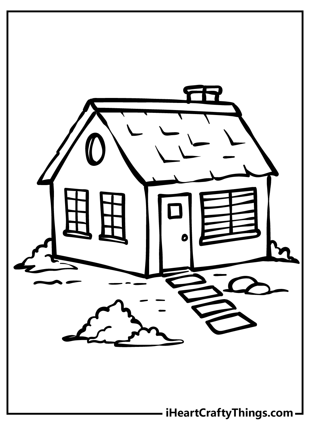 House Coloring Pages 100 Free Printables 
