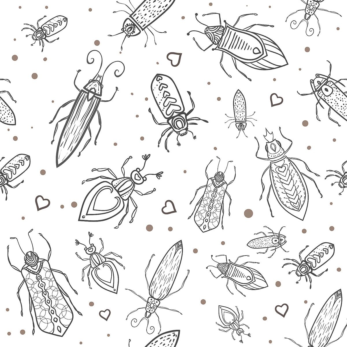 Insect Coloring Pages Free U0026 Fun Printable Coloring Pages Of Bugs For Kids To Color Printables 30Seconds Mom